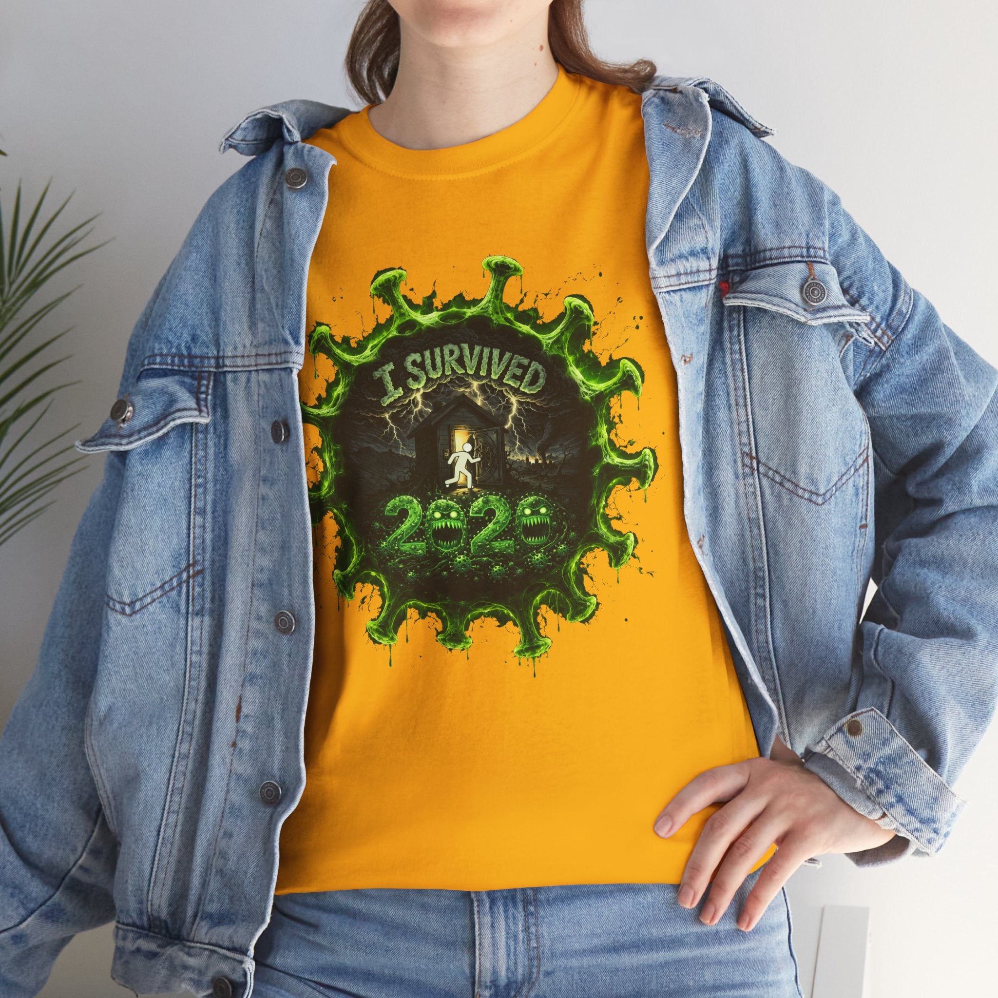 I Survived 2020 — Director's Cut S1:E4 "Mask Madness Mayhem Moment" | Pandemic Edition Unisex Heavy Cotton Tee (SPECIAL EDITION)