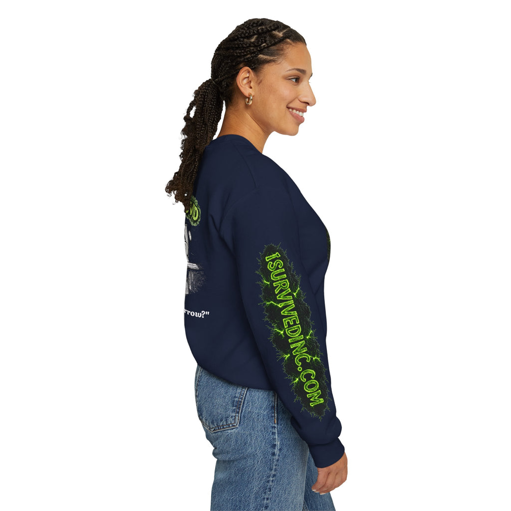 I Survived 2020 — S1:E2 "The Coming of COVID" | Pandemic Edition Unisex Heavy Blend™ Crewneck Sweatshirt