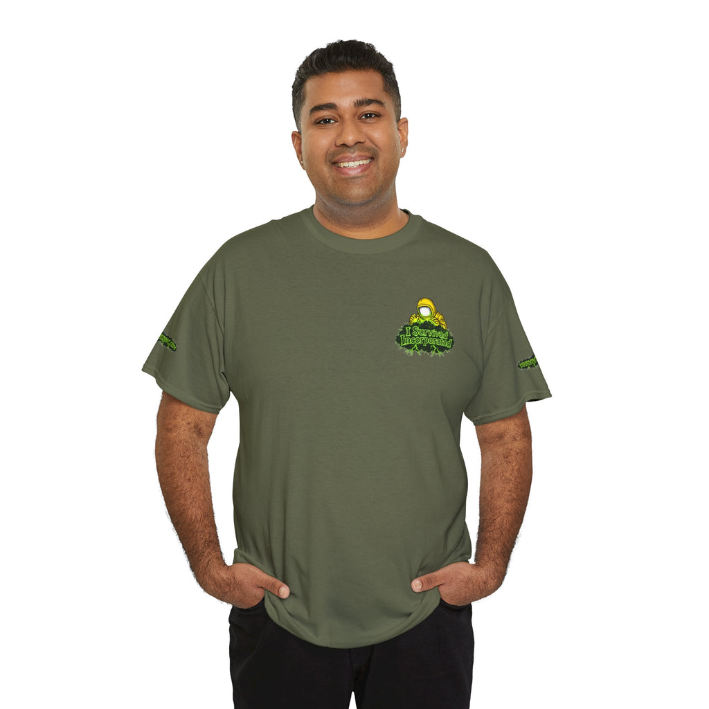 I Survived 2020 — "Please Stand By" Test Pattern Toxic Signal Tee Special Edition Summer Premiere Unisex Heavy Cotton Tee