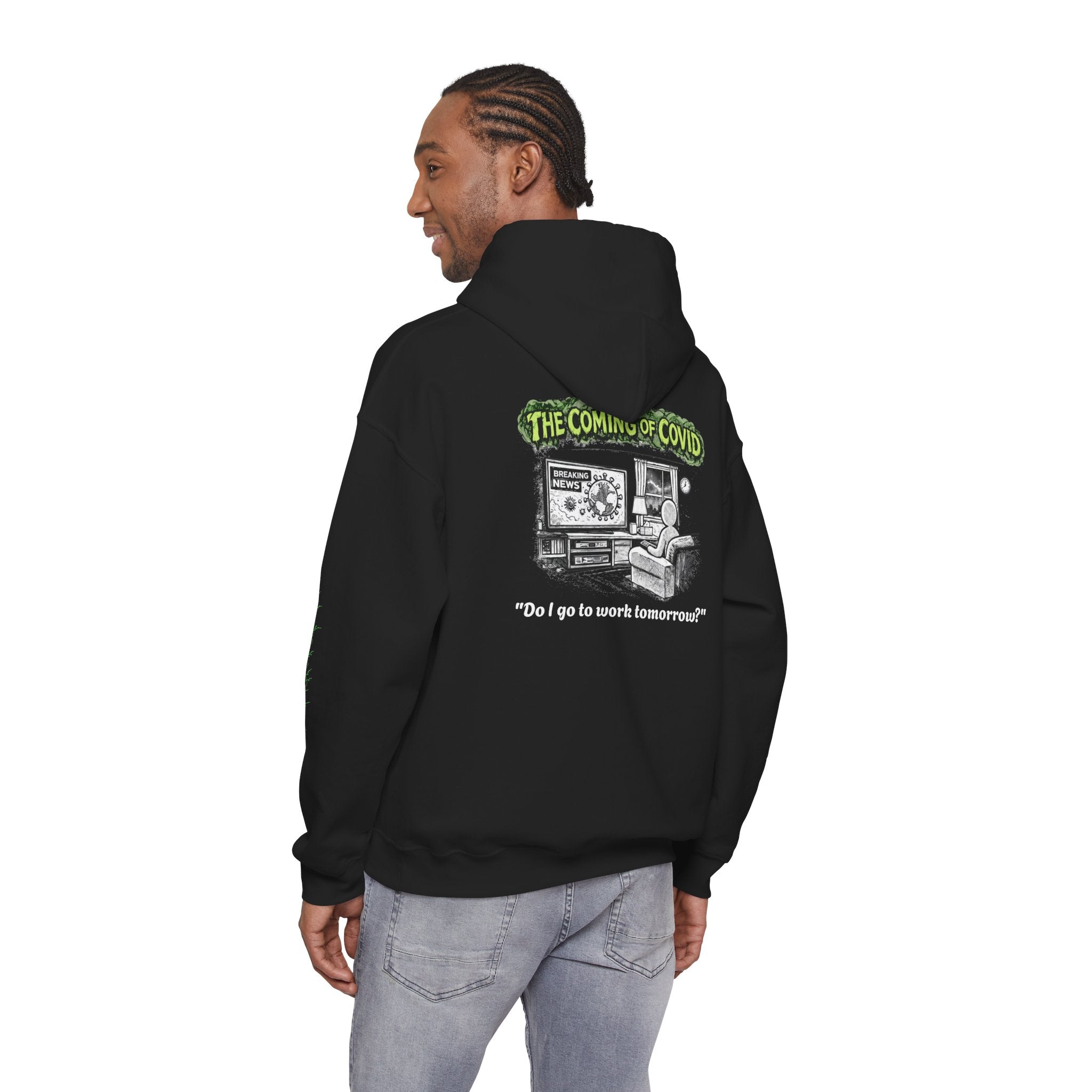 I Survived 2020 — Director's Cut S1:E2 "The Coming of COVID" | Pandemic Edition Hoodie Sweatshirt