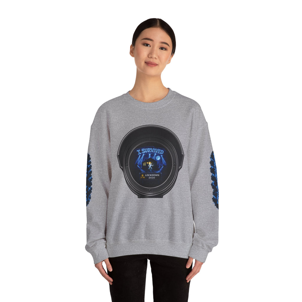 I Survived 2020 — Director's Cut S3:E1 "Quarantine" | Lockdown Edition Documentary Unisex Heavy Blend™ Crewneck Sweatshirt