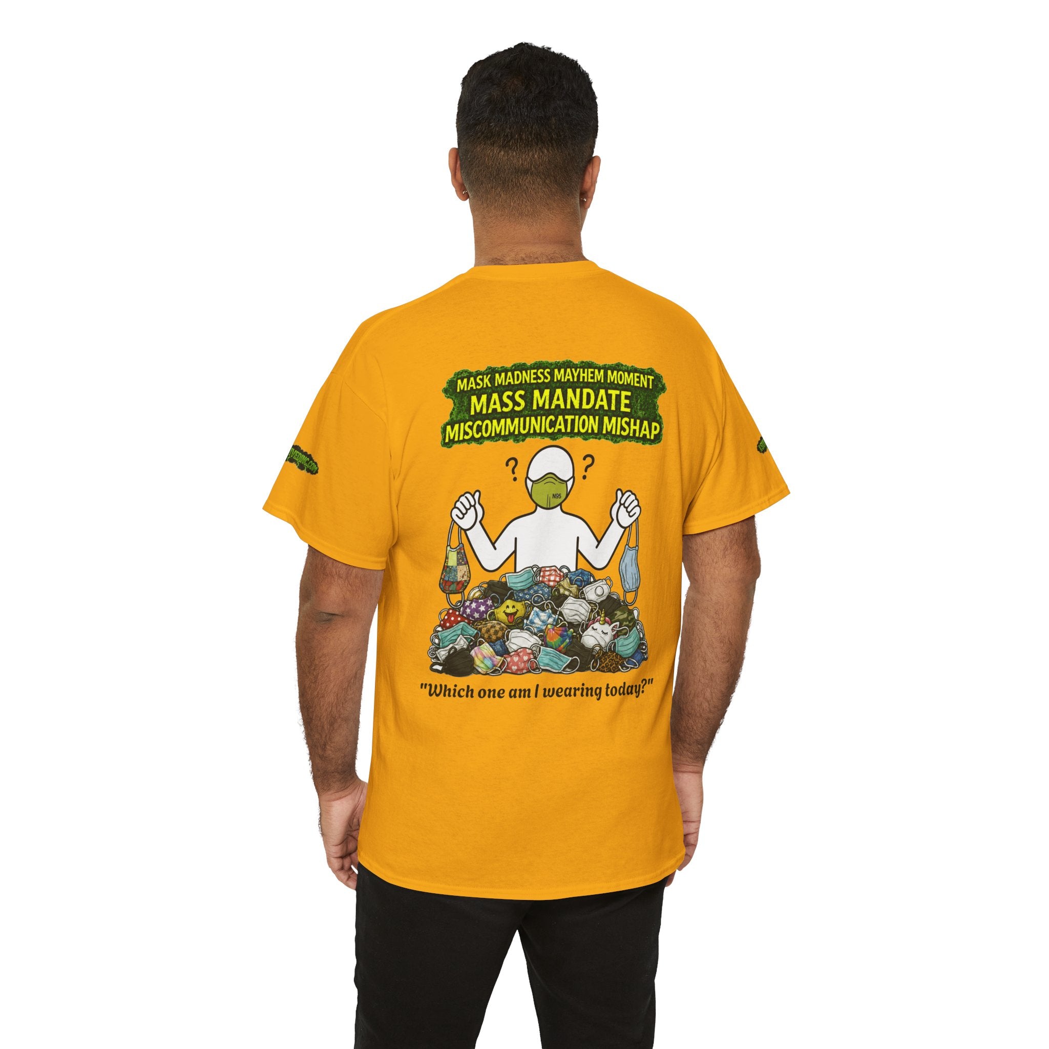 I Survived 2020 — PANDEMIC S1:E4: Director's Cut Special Edition "Mask Madness" Unisex Heavy Cotton Tee