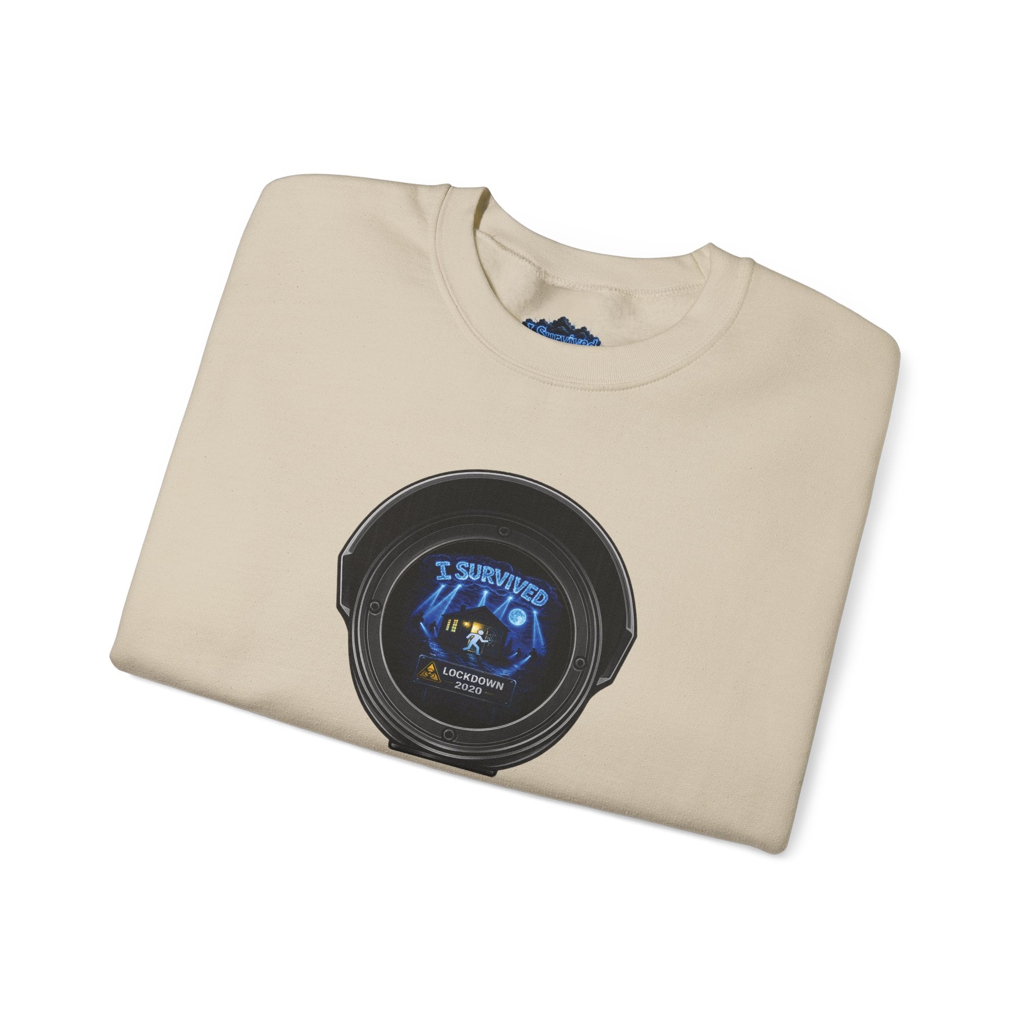 I Survived 2020 — LOCKDOWN S3:E3: Director's Cut Special Edition "Remote Schooling" Unisex Heavy Blend™ Crewneck Sweatshirt