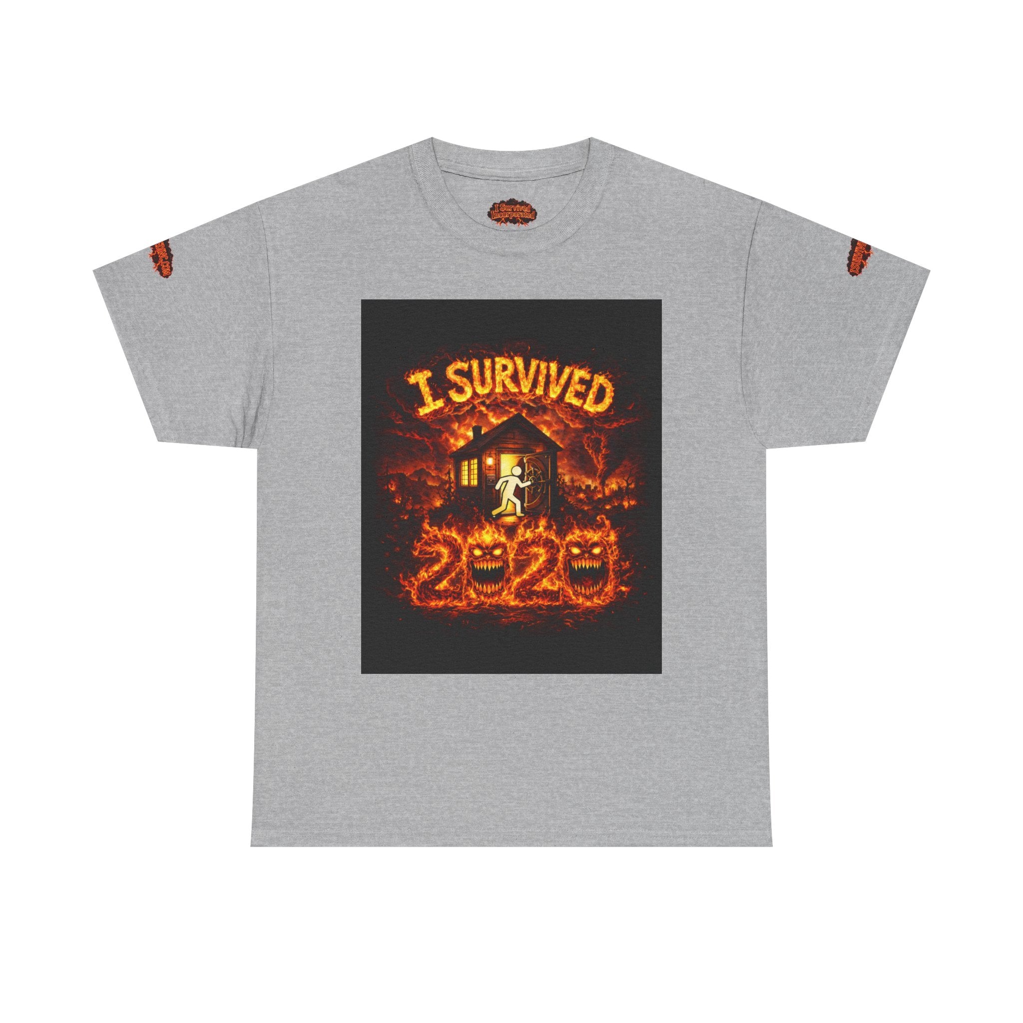 J'ai survécu à 2020 — S2:É3 « Les incendies de forêt en Californie » | T-shirt unisexe en coton épais édition spéciale "Incendies de forêt"