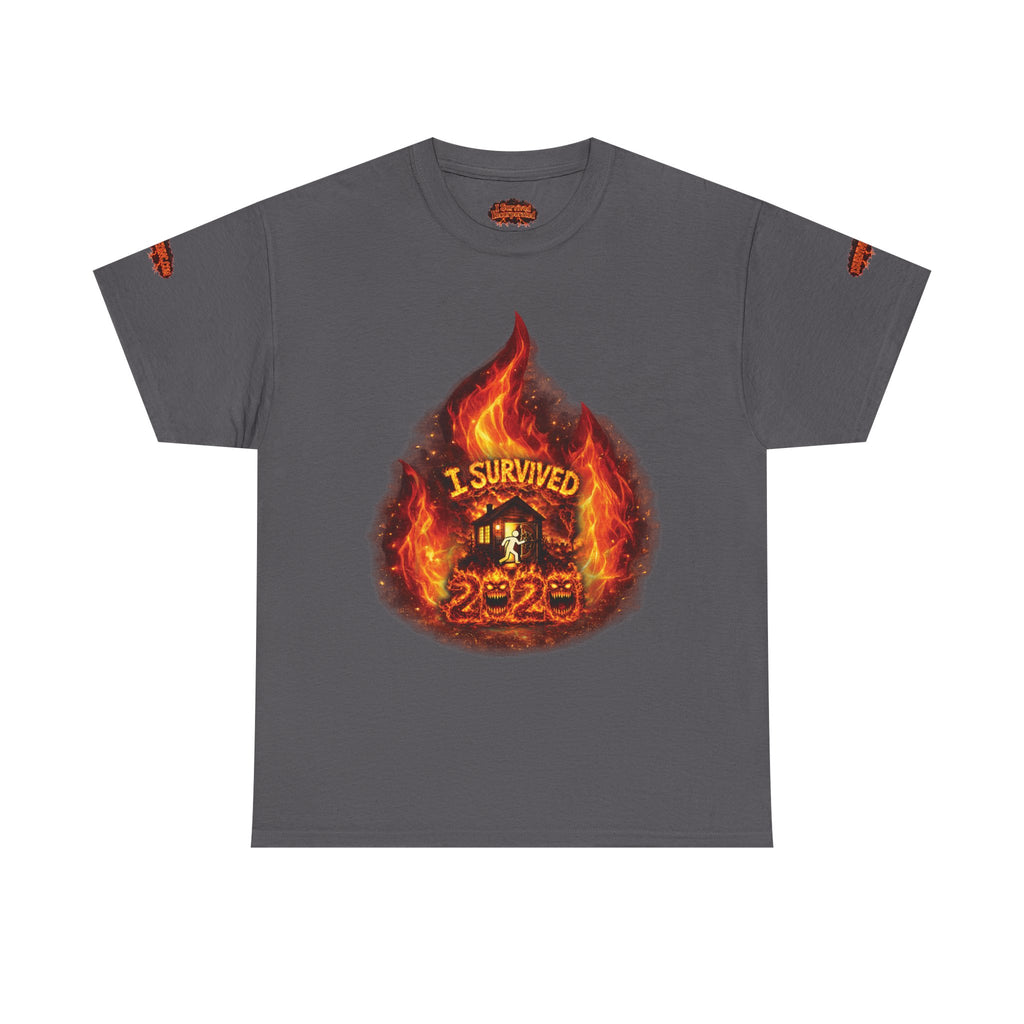 I Survived 2020 — Director's Cut S2:E1 "Berry Creek" | Wildfire Edition Memorial Unisex Heavy Cotton Tee (SPECIAL EDITION)