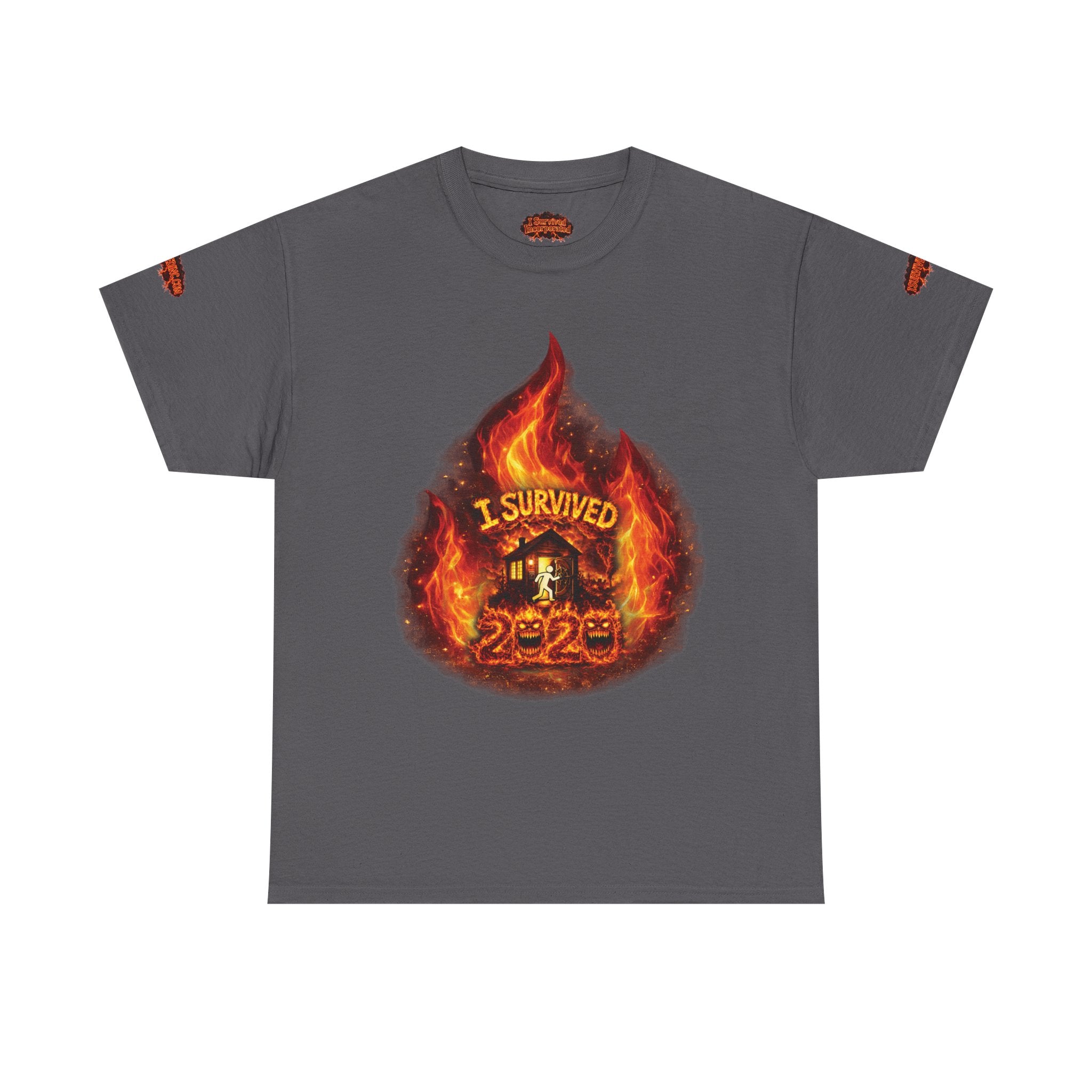 I Survived 2020 — Director's Cut S2:E1 "Berry Creek" | Wildfire Edition Memorial Unisex Heavy Cotton Tee (SPECIAL EDITION)