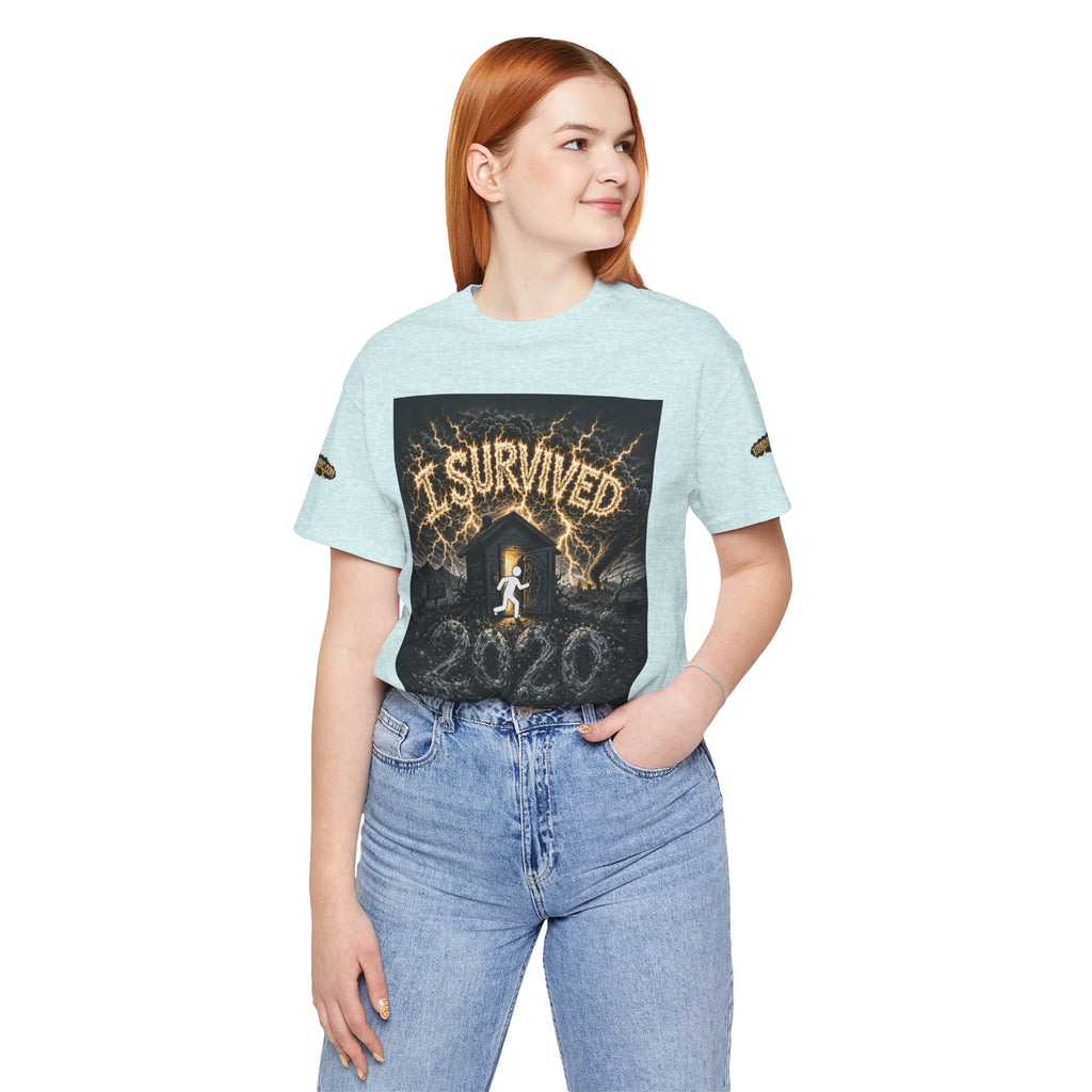 I Survived 2020 — Original PILOT Design: Special Edition Unisex Jersey Short Sleeve Tee