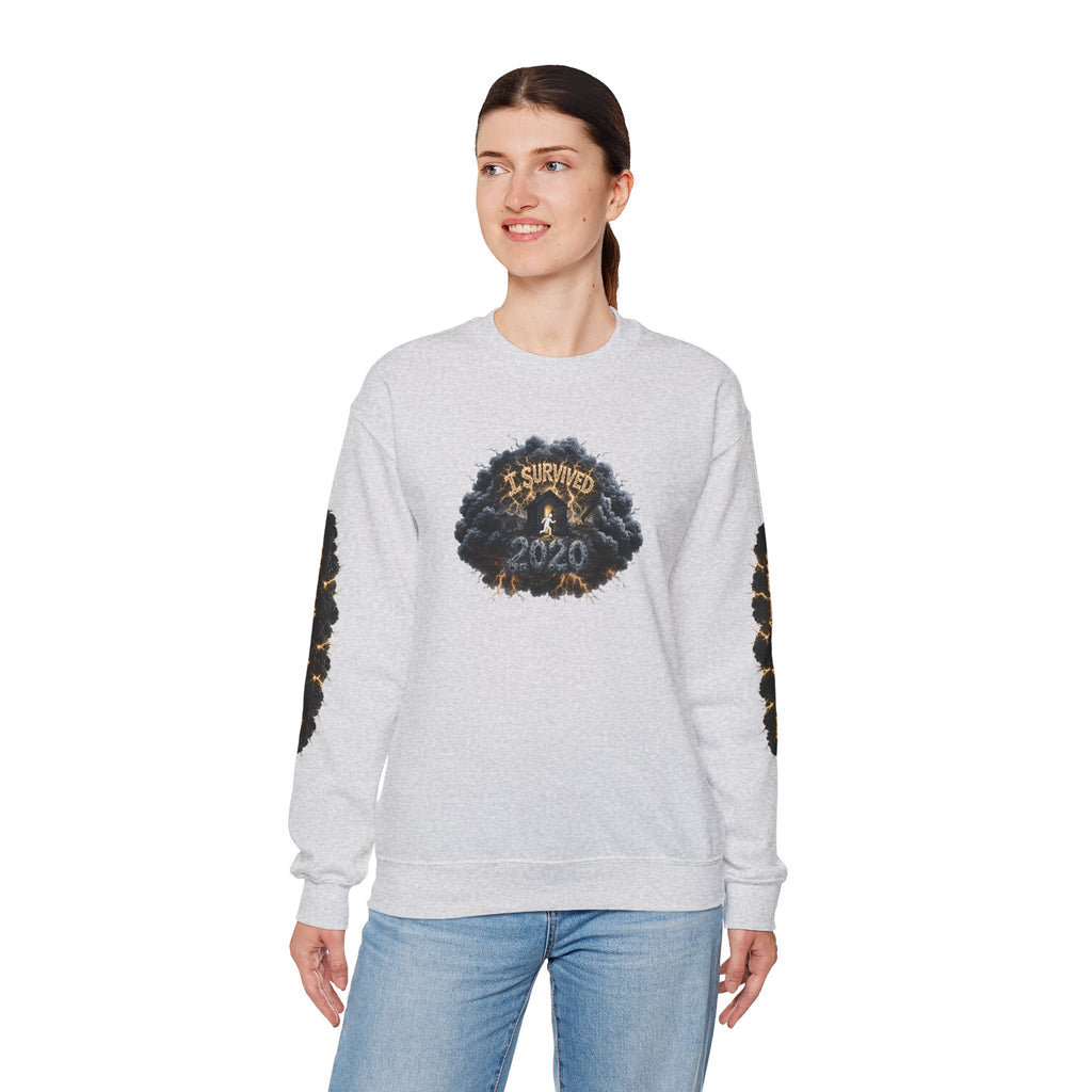 I Survived 2020 — Original PILOT Design: Director's Cut Special Edition Unisex Heavy Blend™ Crewneck Sweatshirt