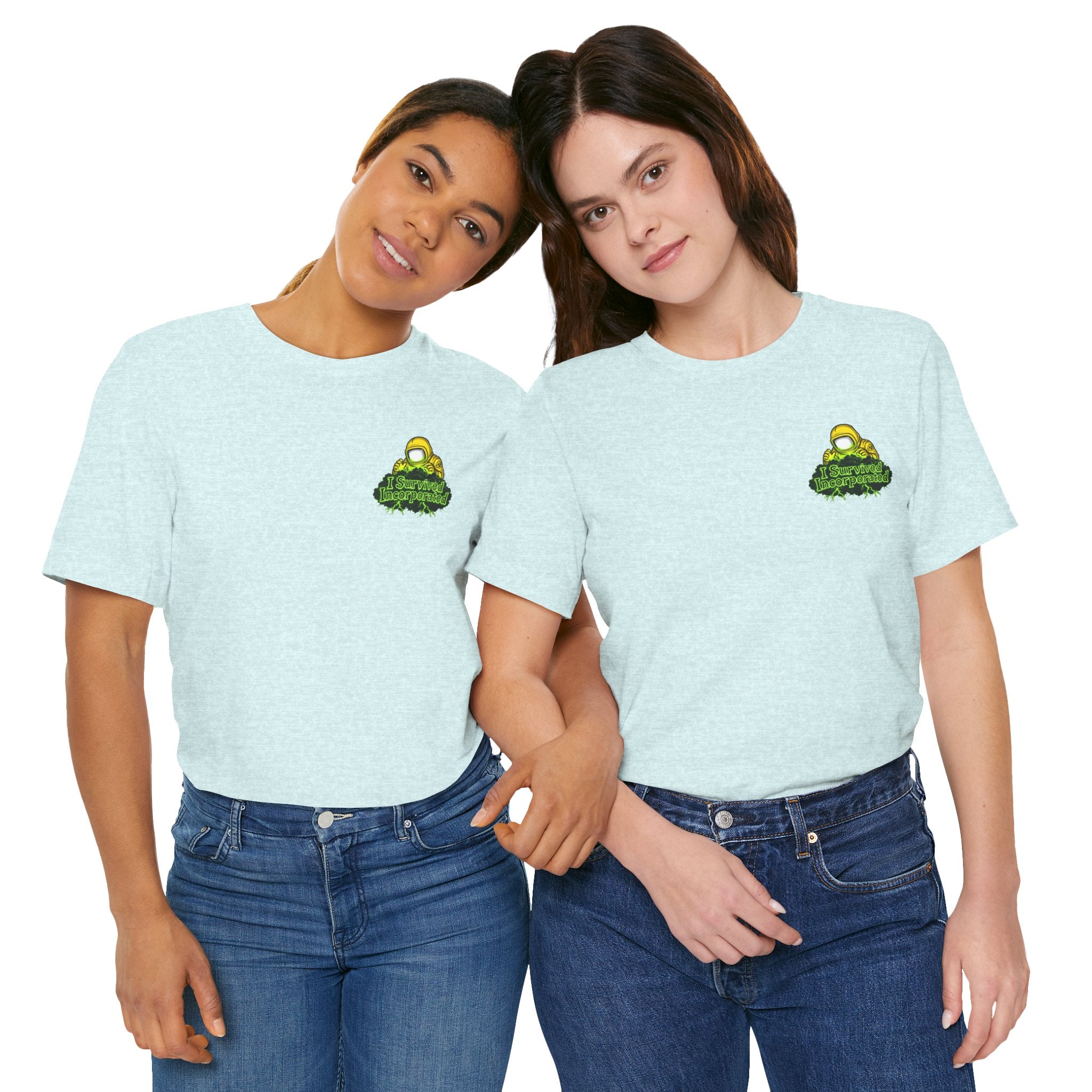 I Survived 2020 — "Please Stand By" Test Pattern Toxic Signal Tee Summer Premiere Unisex Jersey Short Sleeve Tee