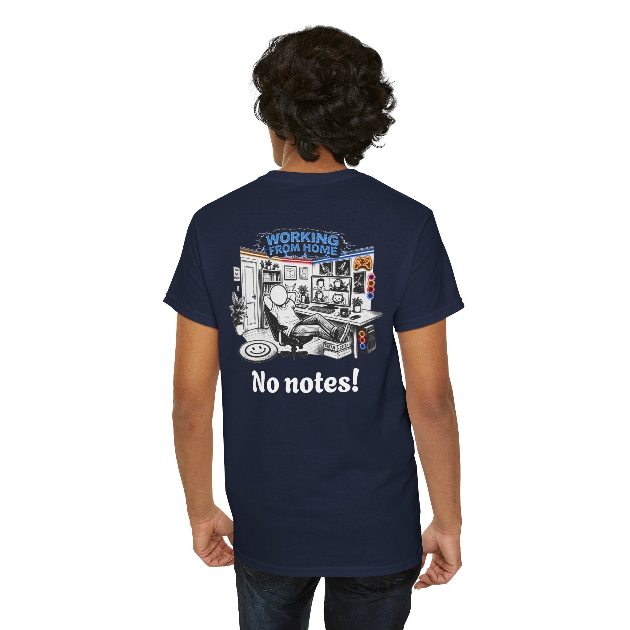I Survived 2020 — LOCKDOWN S3:E4: Director's Cut "Working From Home" Unisex Heavy Cotton Tee
