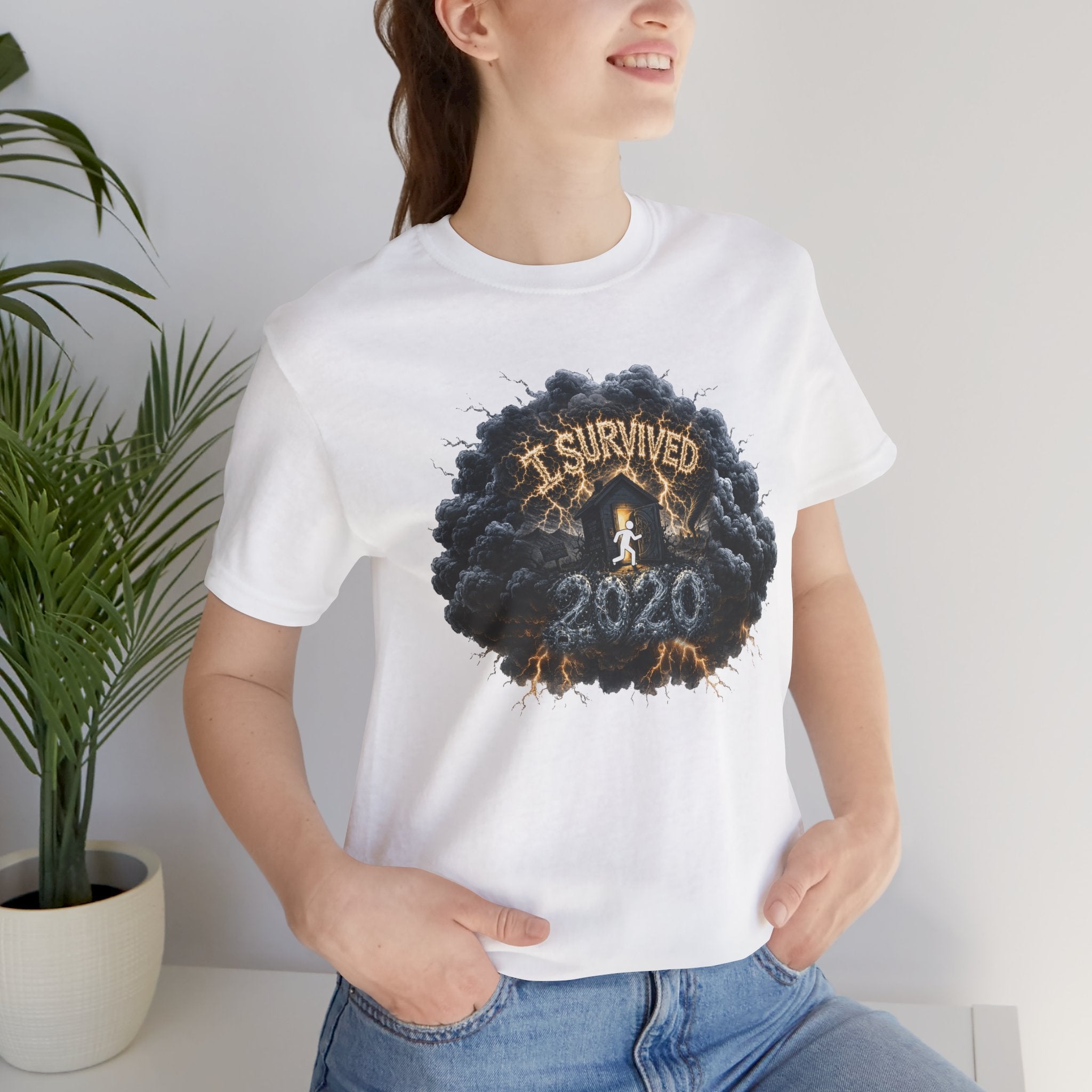 I Survived 2020 — Director's Cut Original Design Teaser Tee | Season 1 Premiere Drop Unisex Jersey Short Sleeve Tee