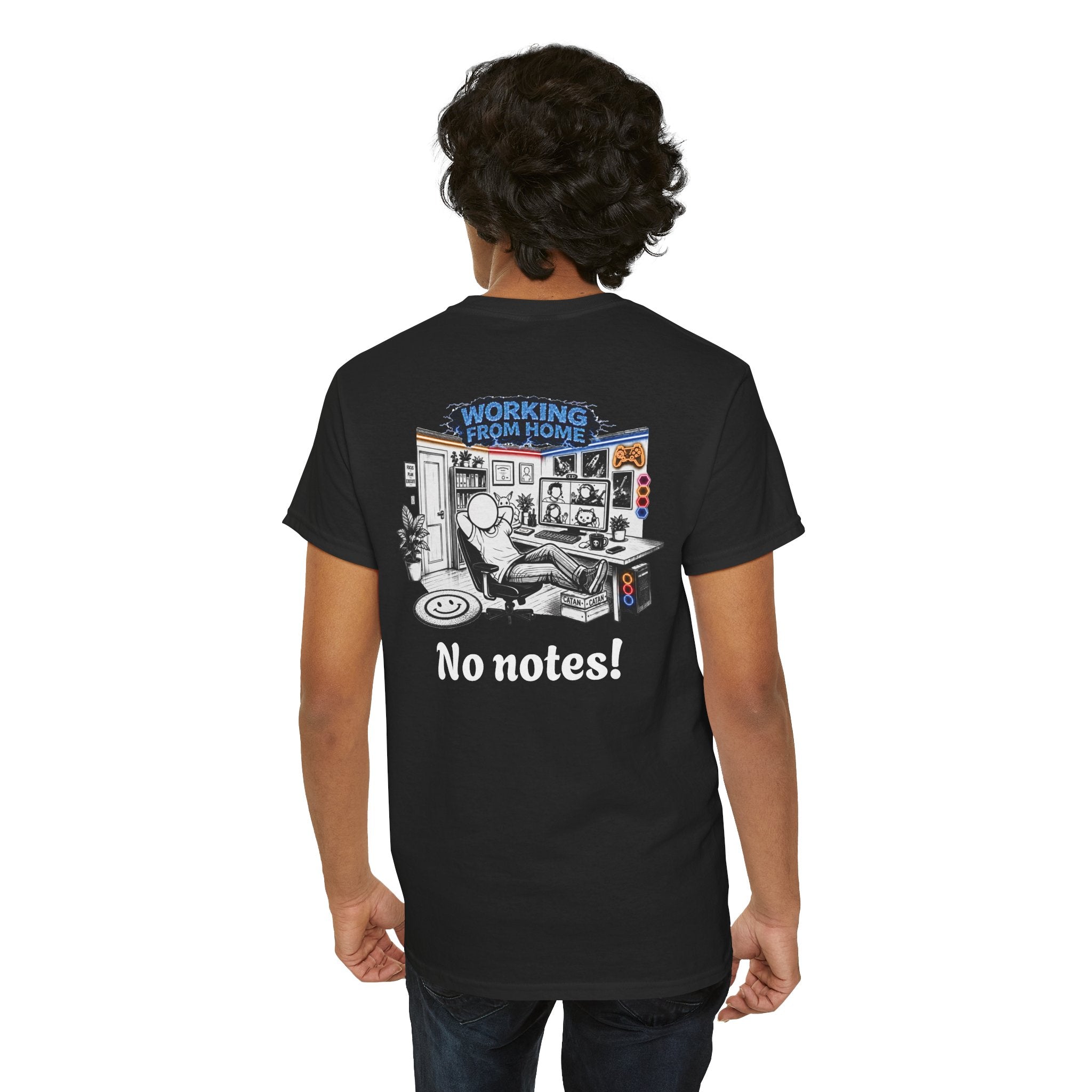 I Survived 2020 — LOCKDOWN S3:E4: Director's Cut "Working From Home" Unisex Heavy Cotton Tee