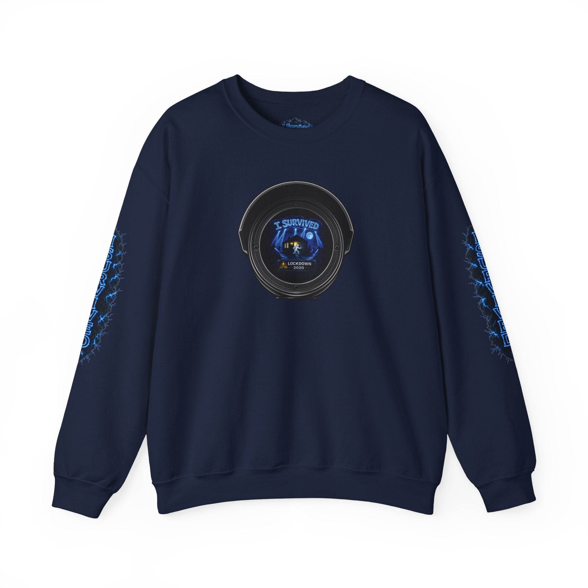 I Survived 2020 —  LOCKDOWN S3:E1: Director's Cut Special Edition "Quarantine" Unisex Heavy Blend™ Crewneck Sweatshirt