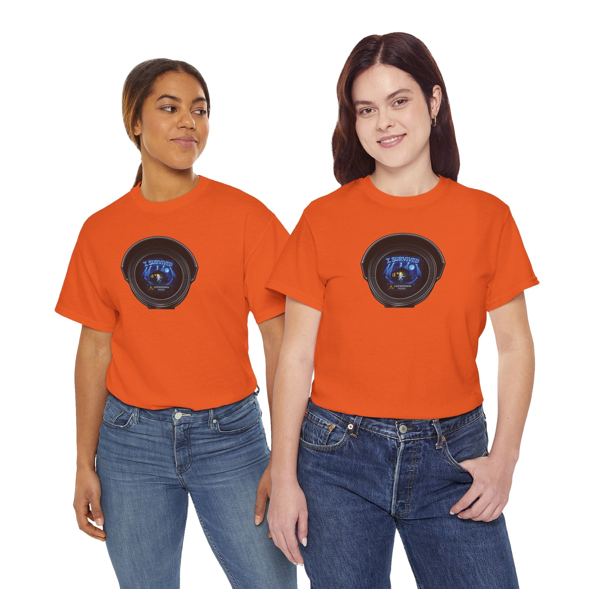 I Survived 2020 — LOCKDOWN S3:E1: Director's Cut "Quarantine" Unisex Heavy Cotton Tee