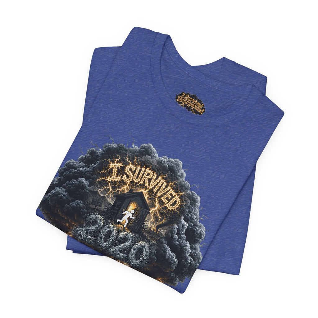 I Survived 2020 — Director's Cut Original Design Teaser Tee | Season 1 Premiere Drop Unisex Jersey Short Sleeve Tee