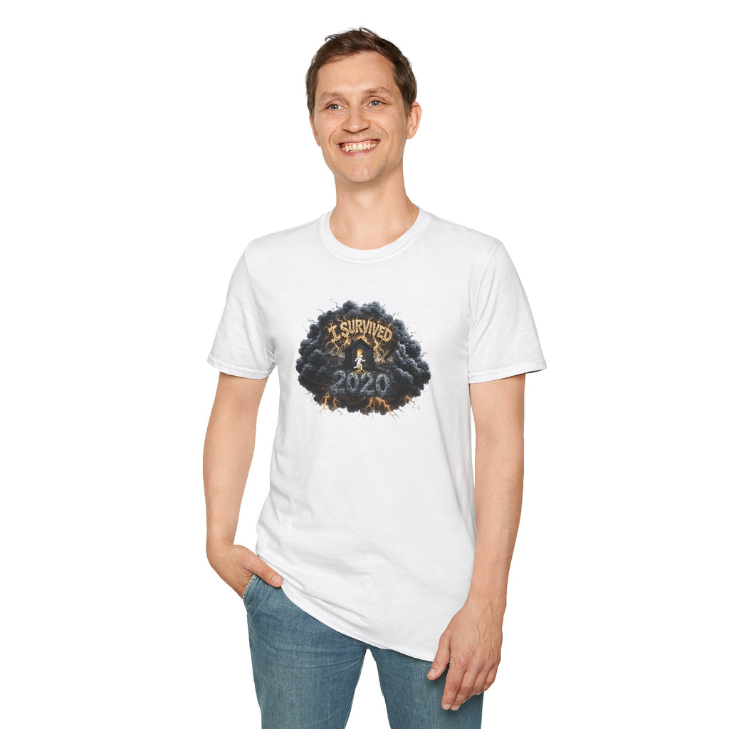I Survived 2020 —  Original PILOT Design: Director's Cut Unisex Softstyle T-Shirt
