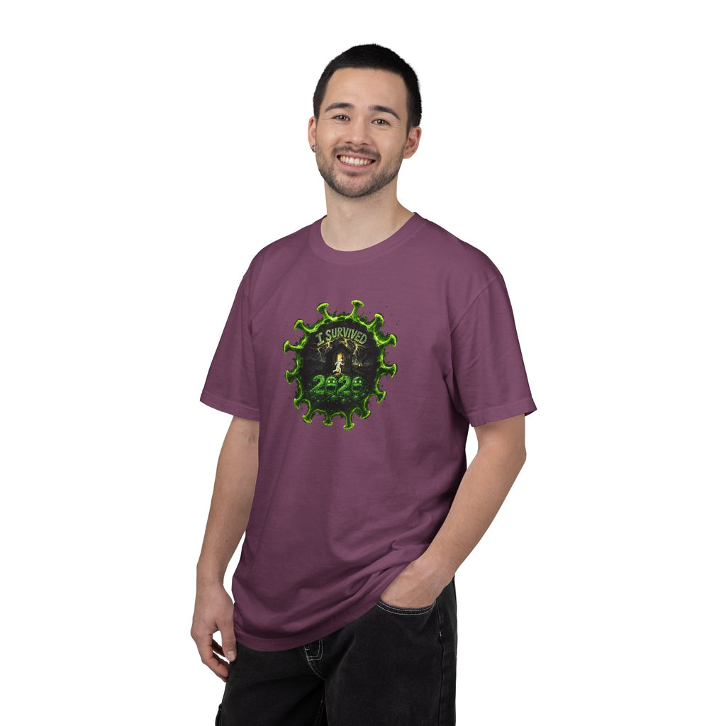 I Survived 2020 — PANDEMIC S1:E5: Director's Cut "Delivery Doomsday" Unisex Garment-Dyed T-shirt