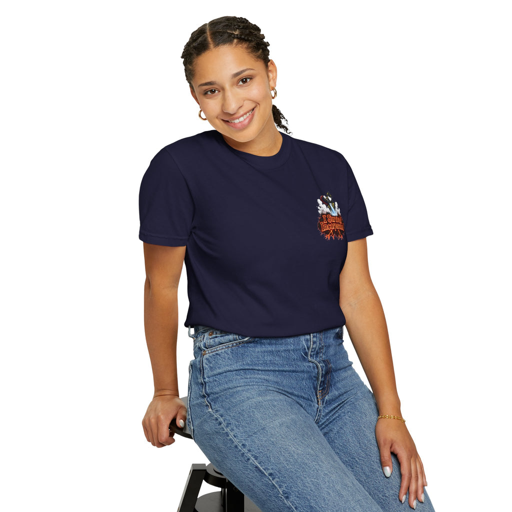 I Survived 2020 — "Please Stand By" Test Pattern Tee Wildfire Signal Edition Summer Premiere Unisex Garment-Dyed T-shirt