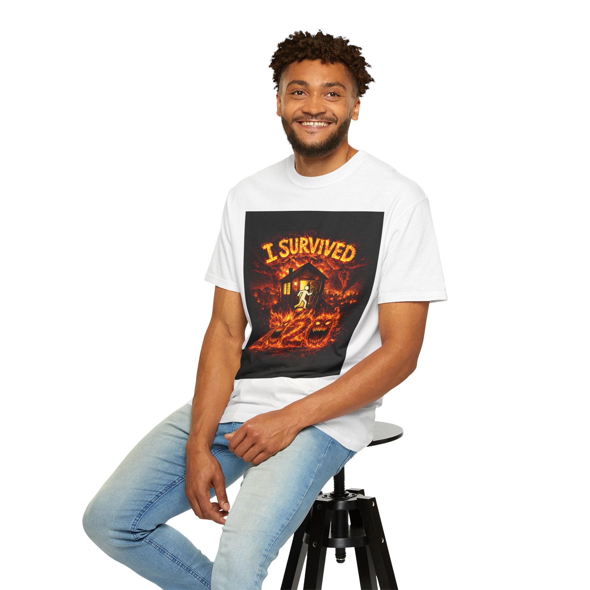 I Survived 2020 — S2:E4 "Western U.S. Wildfire Season" | Mid-Season Finale Pt. 1 | Wildfire Edition Memorial Unisex Garment-Dyed T-shirt