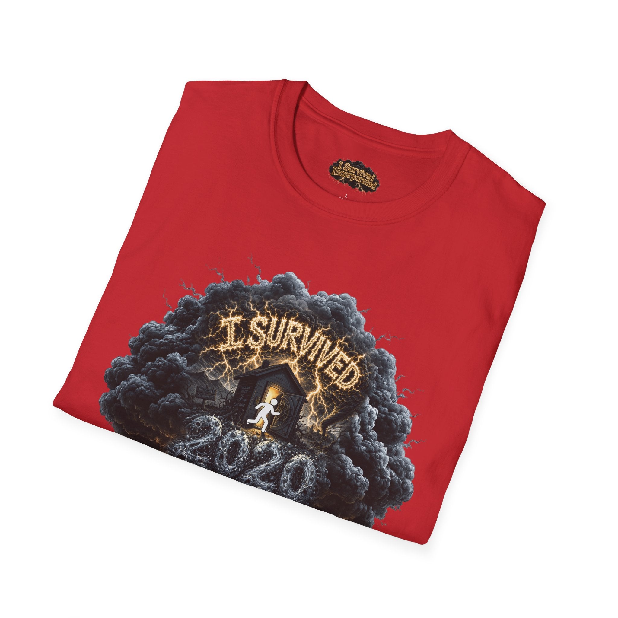 I Survived 2020 — Director's Cut Original Design Teaser Tee | Season 1 Premiere Drop Unisex Softstyle T-Shirt