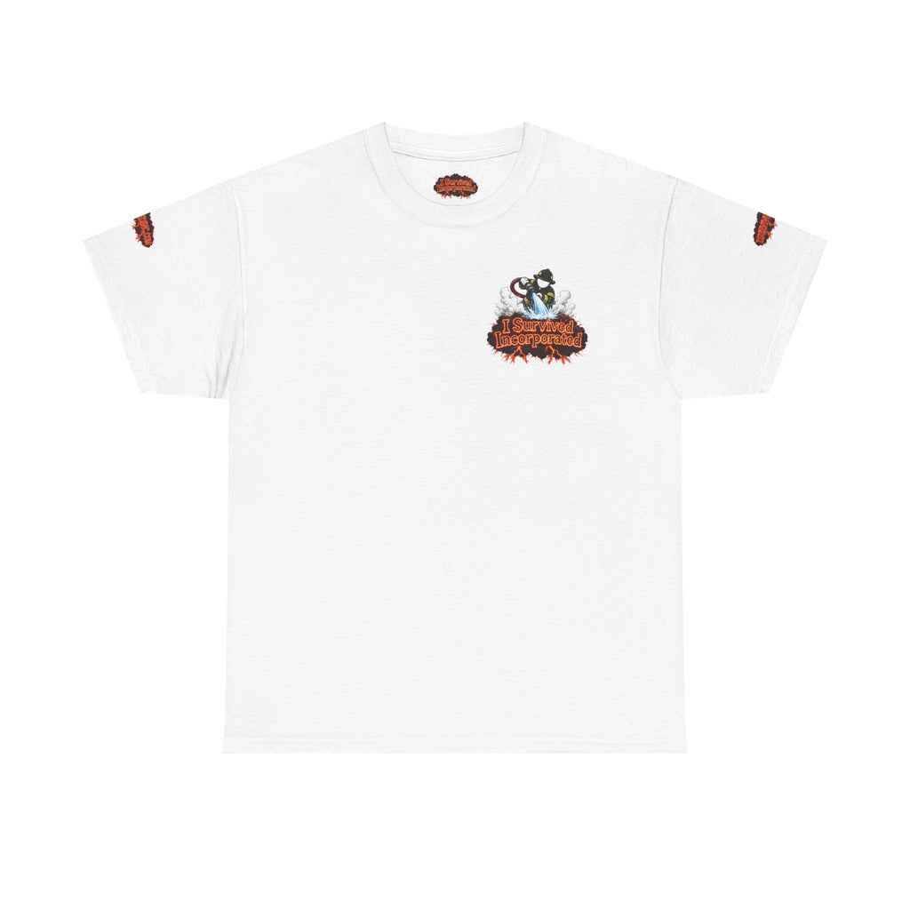 I Survived 2020 — "Please Stand By" Test Pattern Tee Wildfire Signal Special Edition Summer Premiere Unisex Heavy Cotton Tee