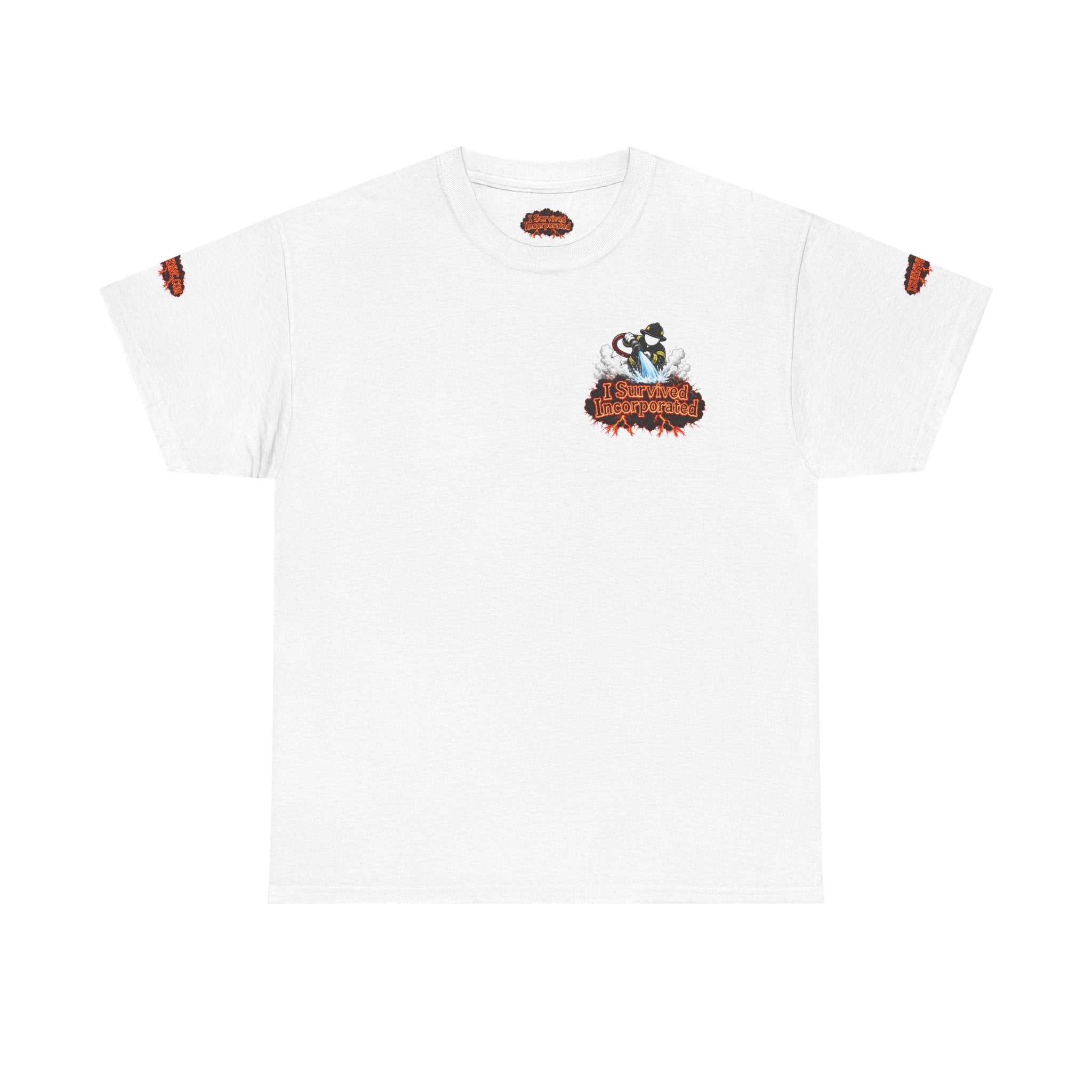 I Survived 2020 — "Please Stand By" Test Pattern Tee Wildfire Signal Special Edition Summer Premiere Unisex Heavy Cotton Tee