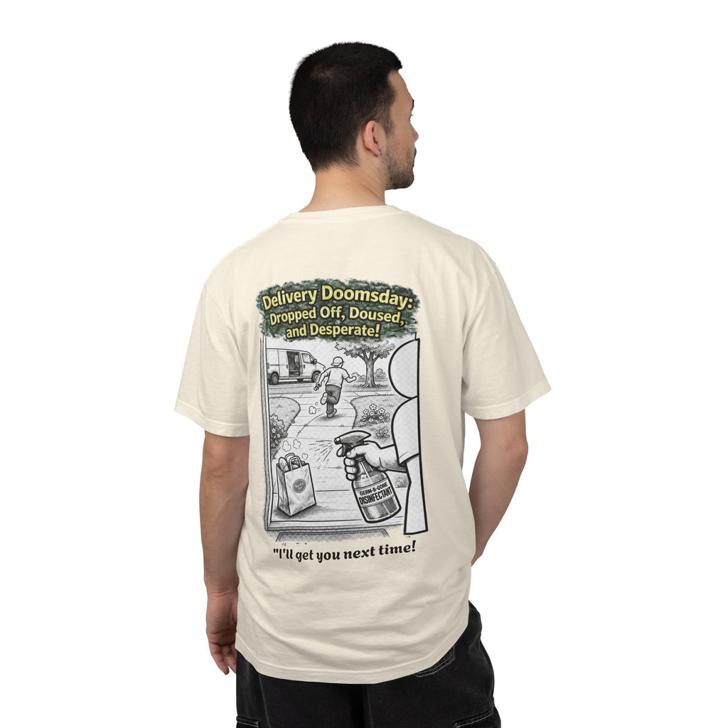 I Survived 2020 — Director's Cut S1:E5 "Delivery Doomsday" | Pandemic Edition Unisex Garment-Dyed T-shirt