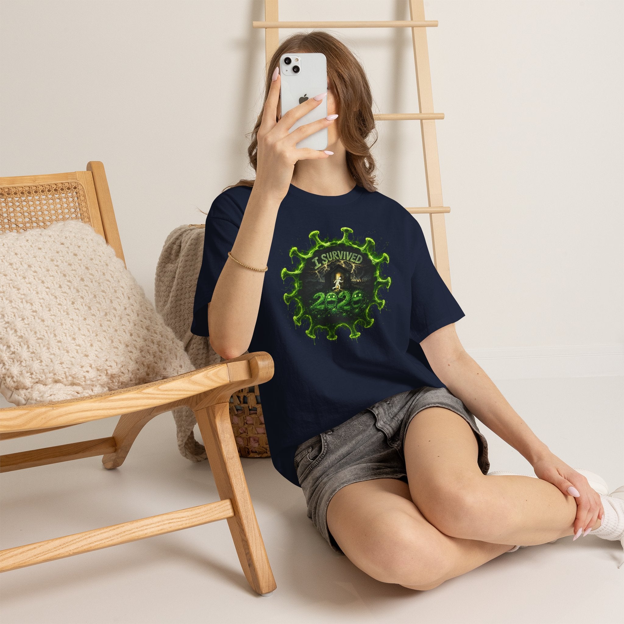 I Survived 2020 — Director's Cut S1:E5 "Delivery Doomsday" | Pandemic Edition Unisex Heavy Cotton Tee
