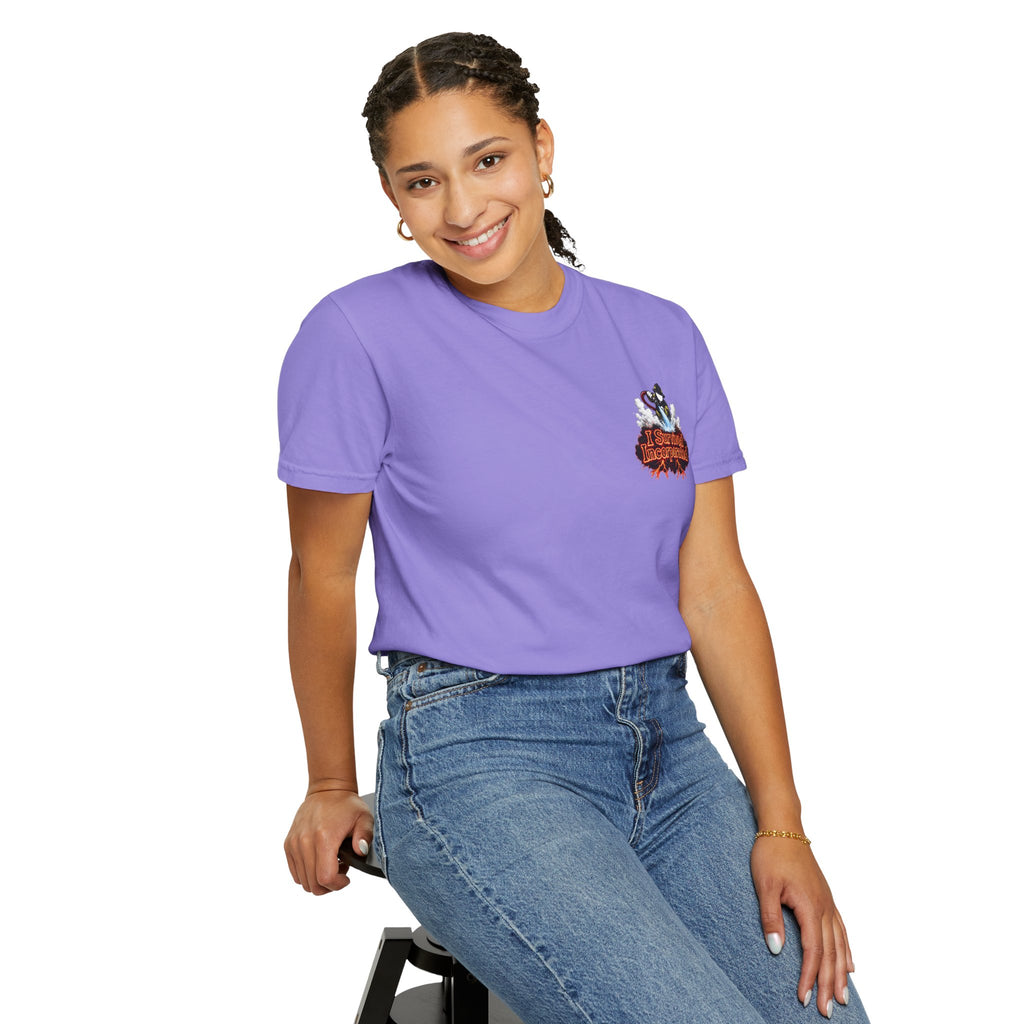 I Survived 2020 — "Please Stand By" Test Pattern Tee Wildfire Signal Edition Summer Premiere Unisex Garment-Dyed T-shirt