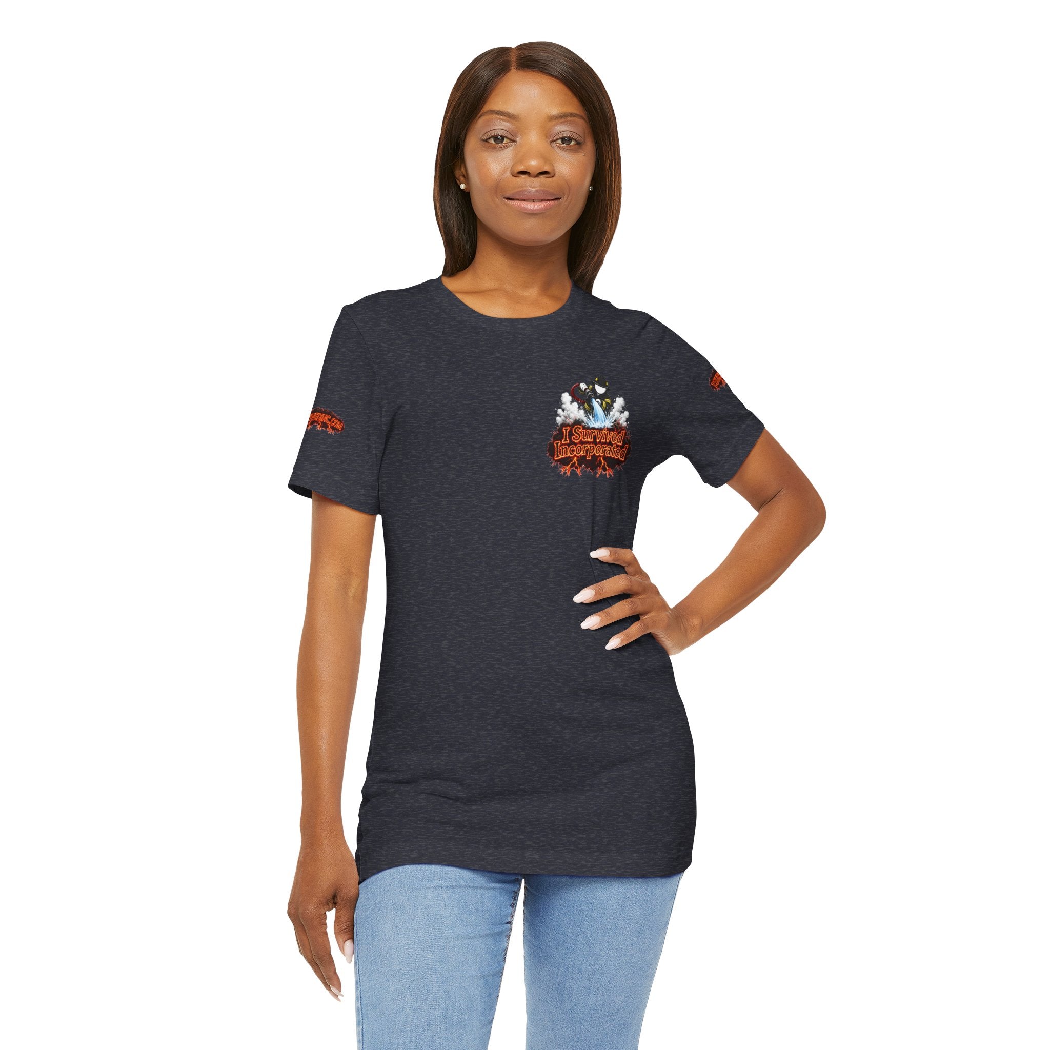 I Survived 2020 — "Please Stand By" Test Pattern Tee Wildfire Signal Special Edition Summer Premiere Unisex Jersey Short Sleeve Tee