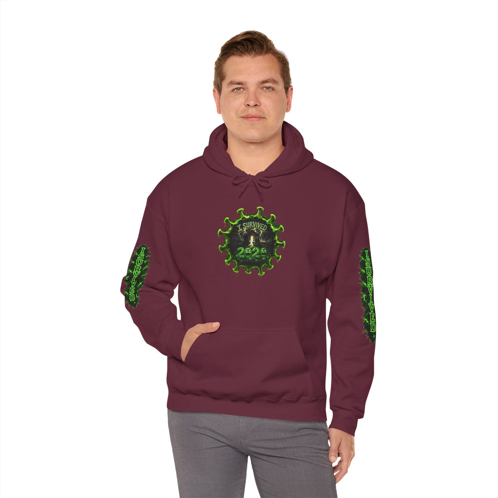 I Survived 2020 — Director's Cut S1:E2 "The Coming of COVID" | Pandemic Edition Hoodie Sweatshirt