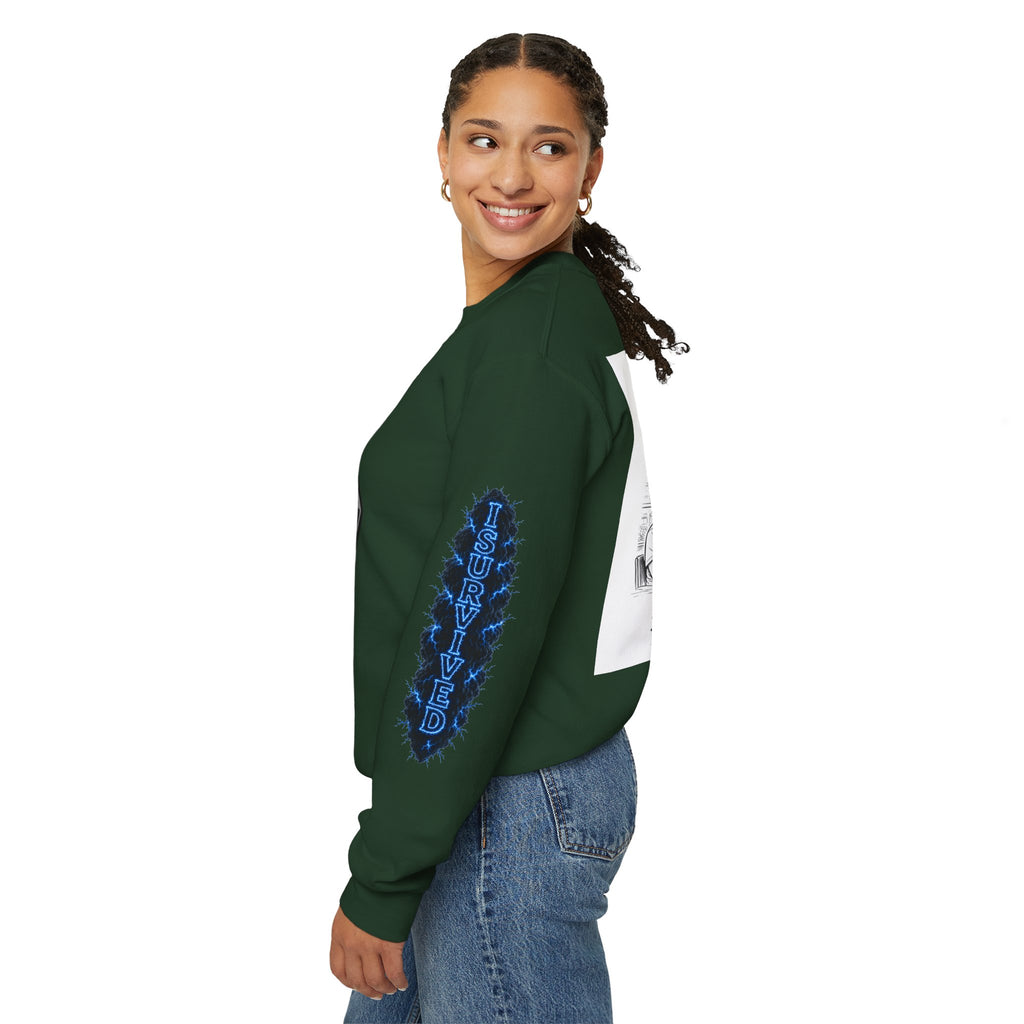 I Survived 2020 — Director's Cut S3:E2 "Dating Under Lockdown" | Lockdown Edition Documentary Unisex Heavy Blend™ Crewneck Sweatshirt