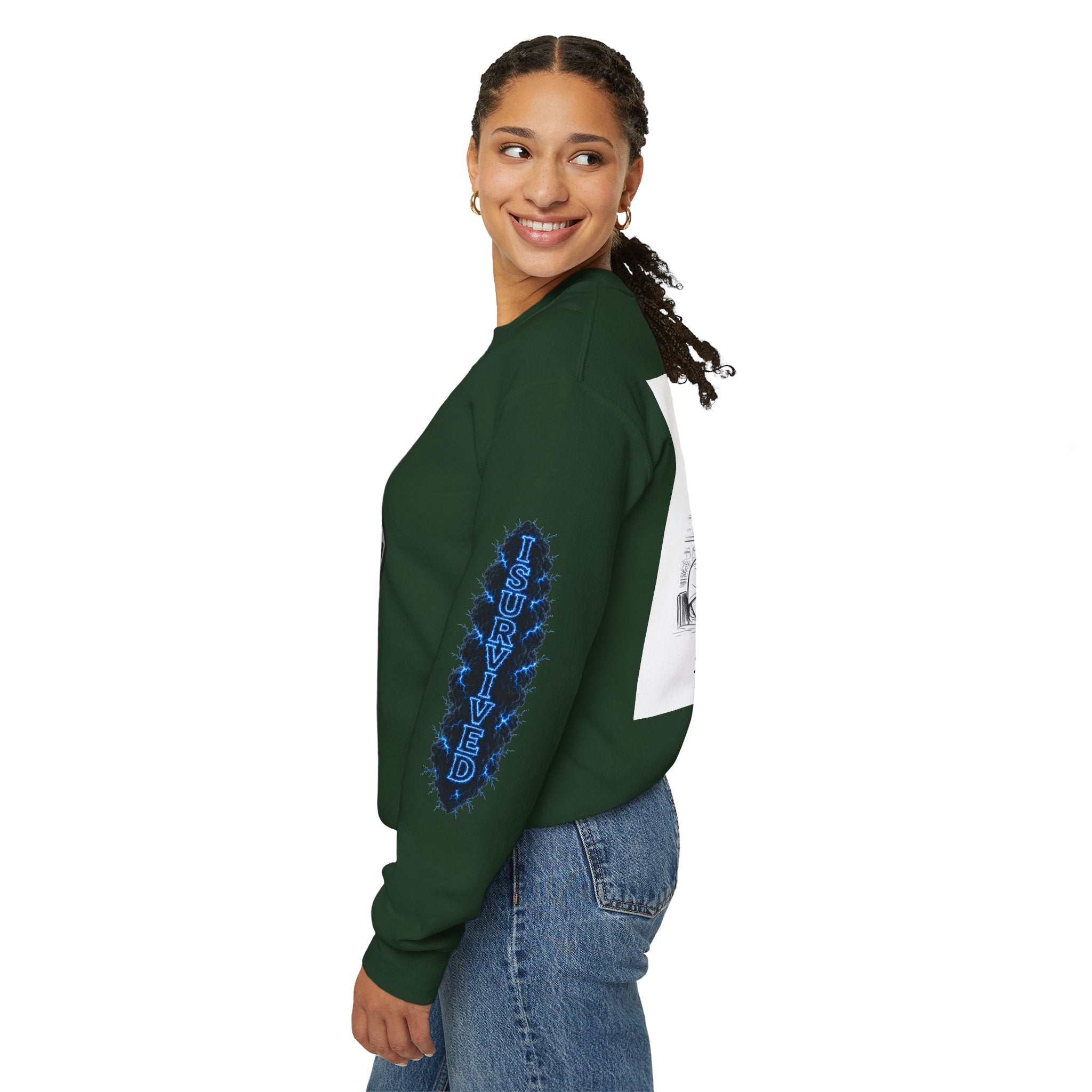 I Survived 2020 — Director's Cut S3:E2 "Dating Under Lockdown" | Lockdown Edition Documentary Unisex Heavy Blend™ Crewneck Sweatshirt
