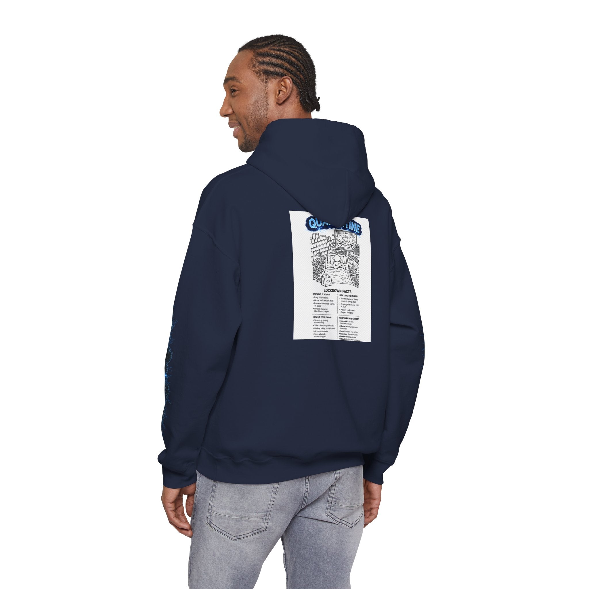 I Survived 2020 — S3:E1 "Quarantine" | Lockdown Edition Documentary Hoodie Sweatshirt
