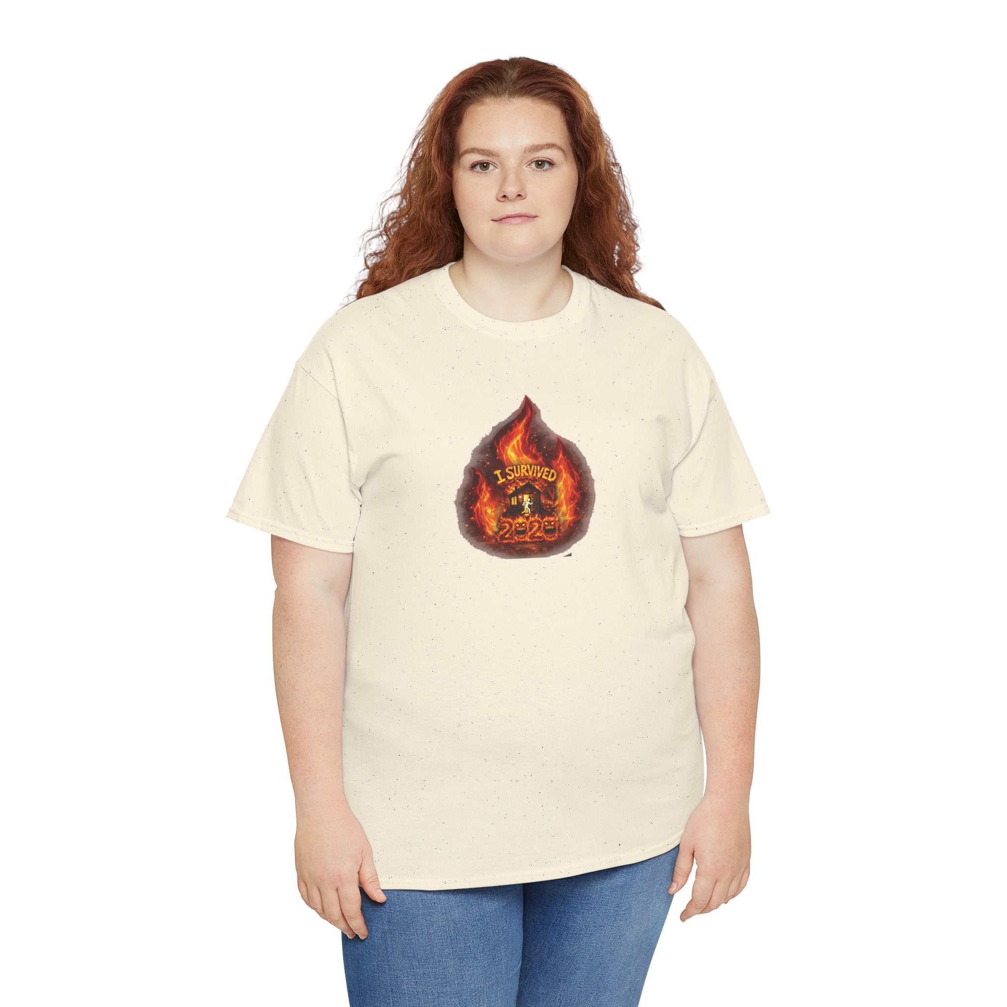 I Survived 2020 — WILDFIRES S2:E1: Director's Cut "Berry Creek" Memorial Unisex Heavy Cotton Tee