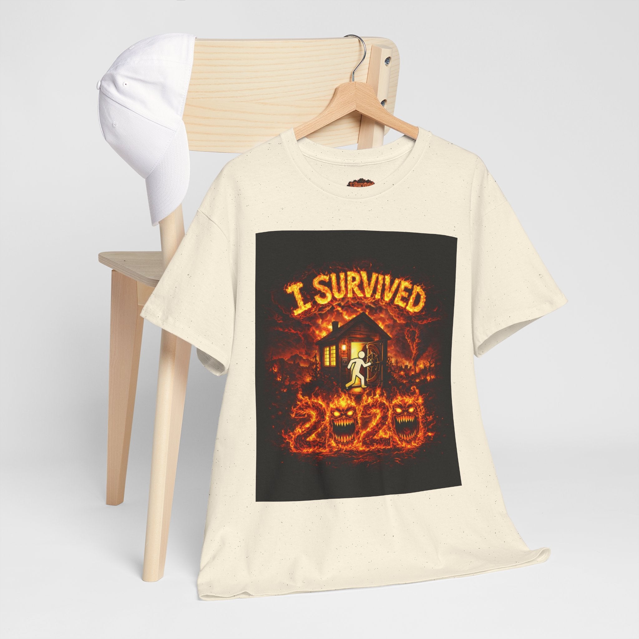 I Survived 2020 — S2:E3 "The California Wildfires" | Wildfire Edition Memorial Unisex Heavy Cotton Tee