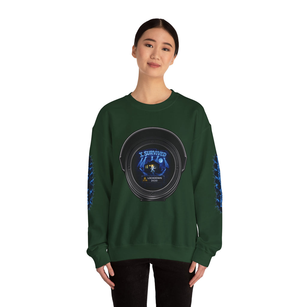 I Survived 2020 — Director's Cut S3:E1 "Quarantine" | Lockdown Edition Documentary Unisex Heavy Blend™ Crewneck Sweatshirt