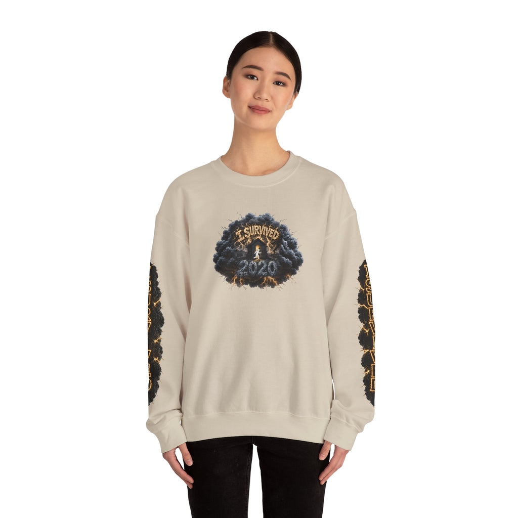 I Survived 2020 — Original PILOT Design: Director's Cut Special Edition Unisex Heavy Blend™ Crewneck Sweatshirt