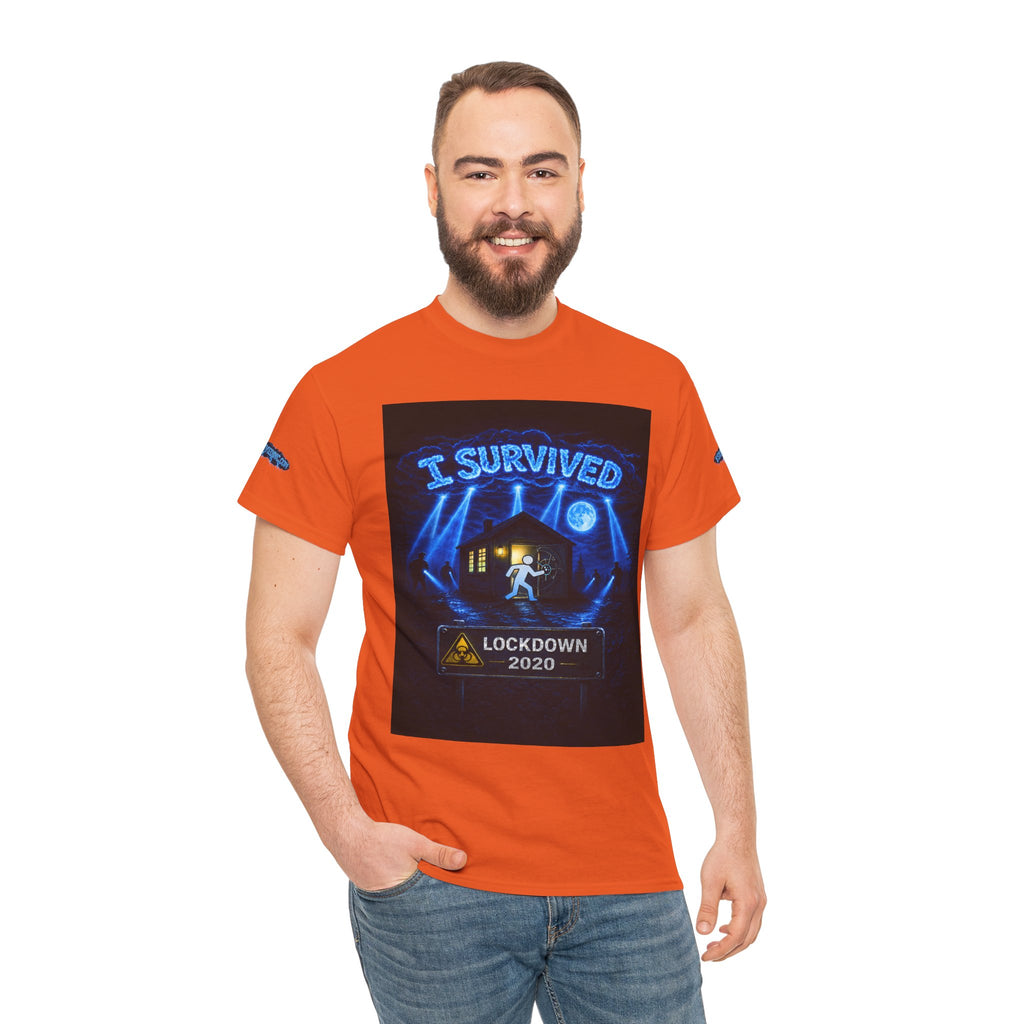 I Survived 2020 — S3:E2 "Dating Under Lockdown" | Lockdown Edition Documentary Unisex Heavy Cotton Tee (SPECIAL EDITION)