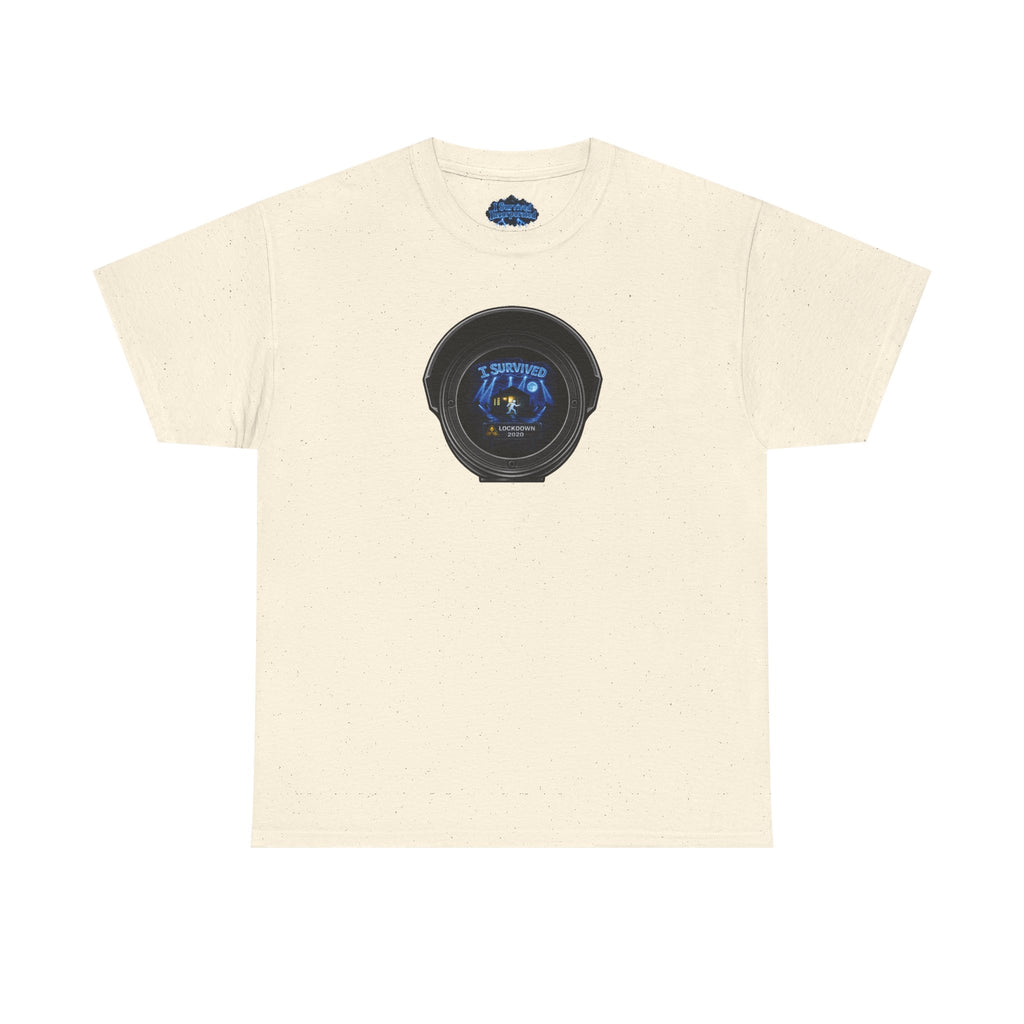 I Survived 2020 — LOCKDOWN S3:E1: Director's Cut "Quarantine" Unisex Heavy Cotton Tee