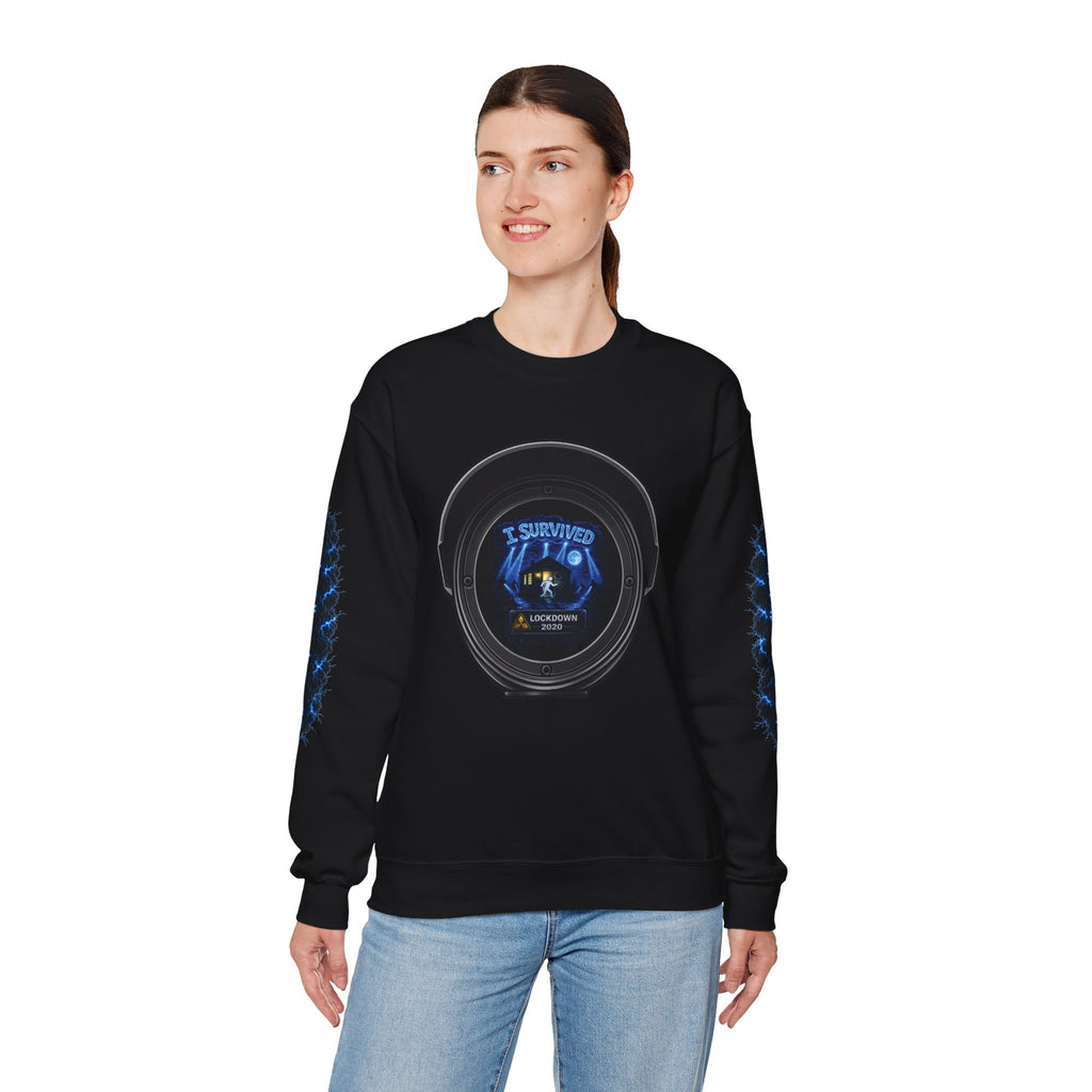 I Survived 2020 — Director's Cut S3:E2 "Dating Under Lockdown" | Lockdown Edition Documentary Unisex Heavy Blend™ Crewneck Sweatshirt