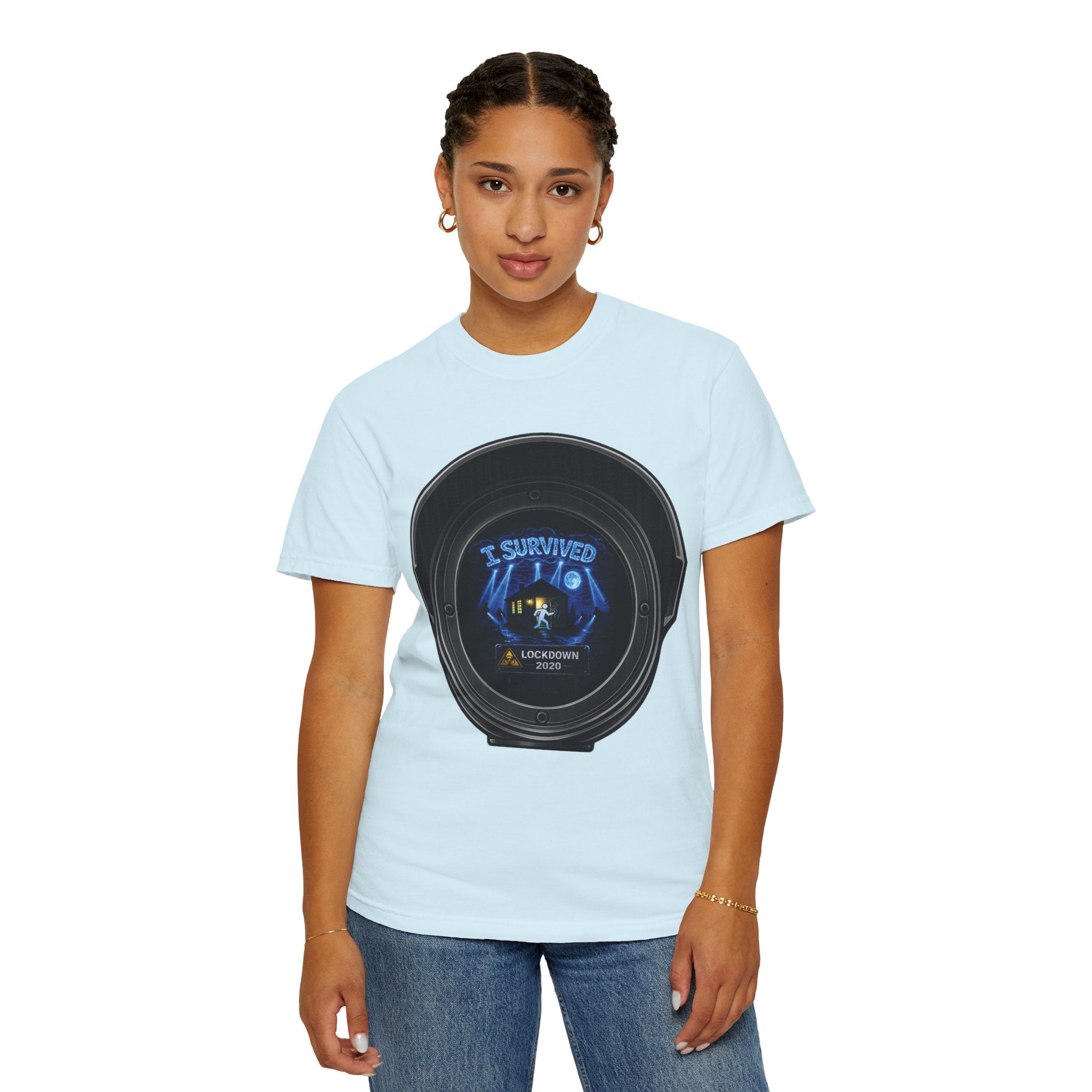 I Survived 2020 — Director's Cut S3:E3 "Remote Schooling" | Lockdown Edition Documentary Unisex Garment-Dyed T-shirt