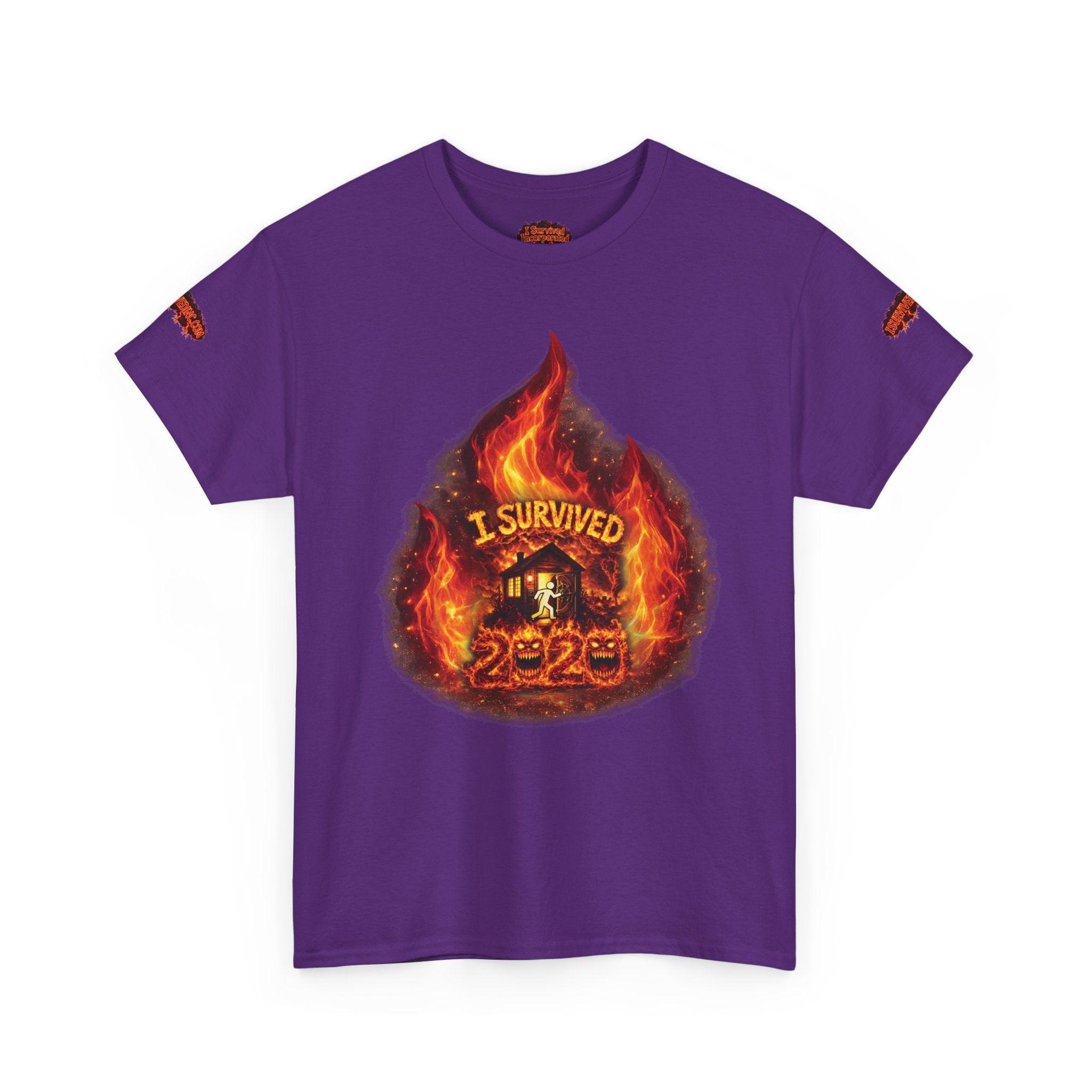 I Survived 2020 — Director's Cut S2:E3 "The California Wildfires" | Wildfire Edition Memorial Unisex Heavy Cotton Tee (SPECIAL EDITION)