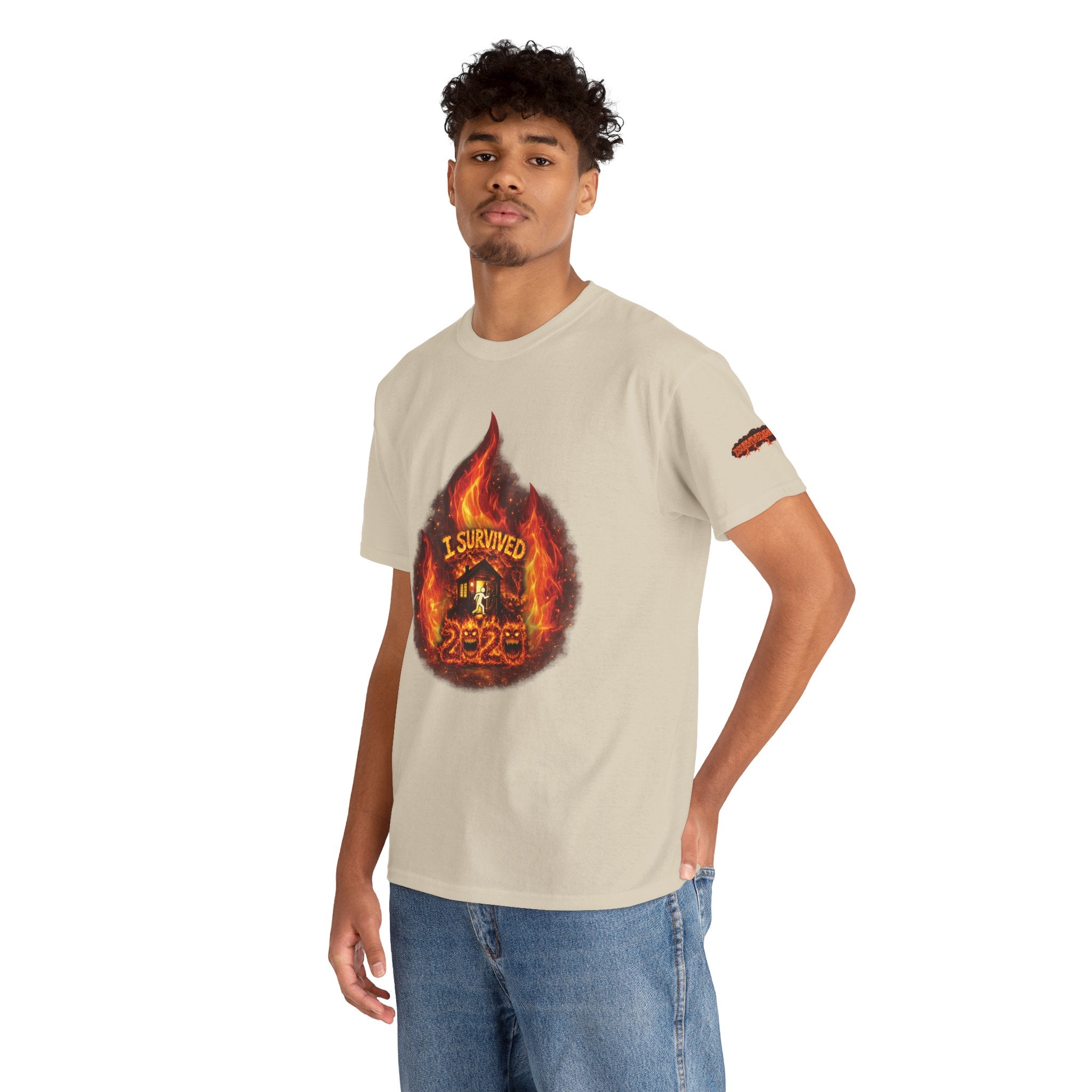 I Survived 2020 — Director's Cut S2:E3 "The California Wildfires" | Wildfire Edition Memorial Unisex Heavy Cotton Tee (SPECIAL EDITION)