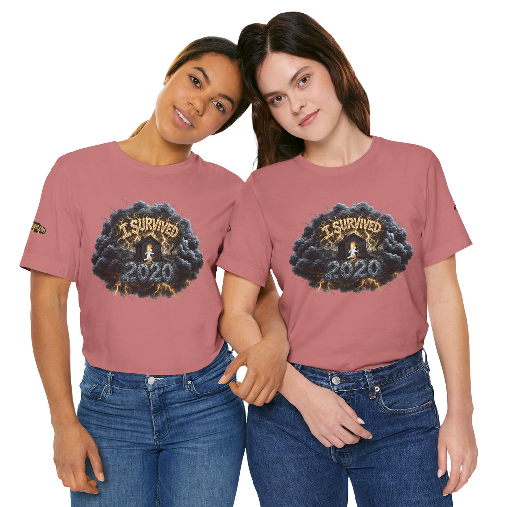 I Survived 2020 — Director's Cut Original Design Teaser Tee | Season 1 Premiere Drop Unisex Jersey Short Sleeve Tee