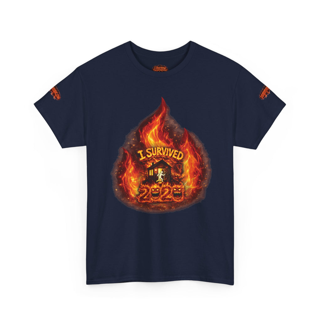 I Survived 2020 — Director's Cut S2:E3 "The California Wildfires" | Wildfire Edition Memorial Unisex Heavy Cotton Tee (SPECIAL EDITION)