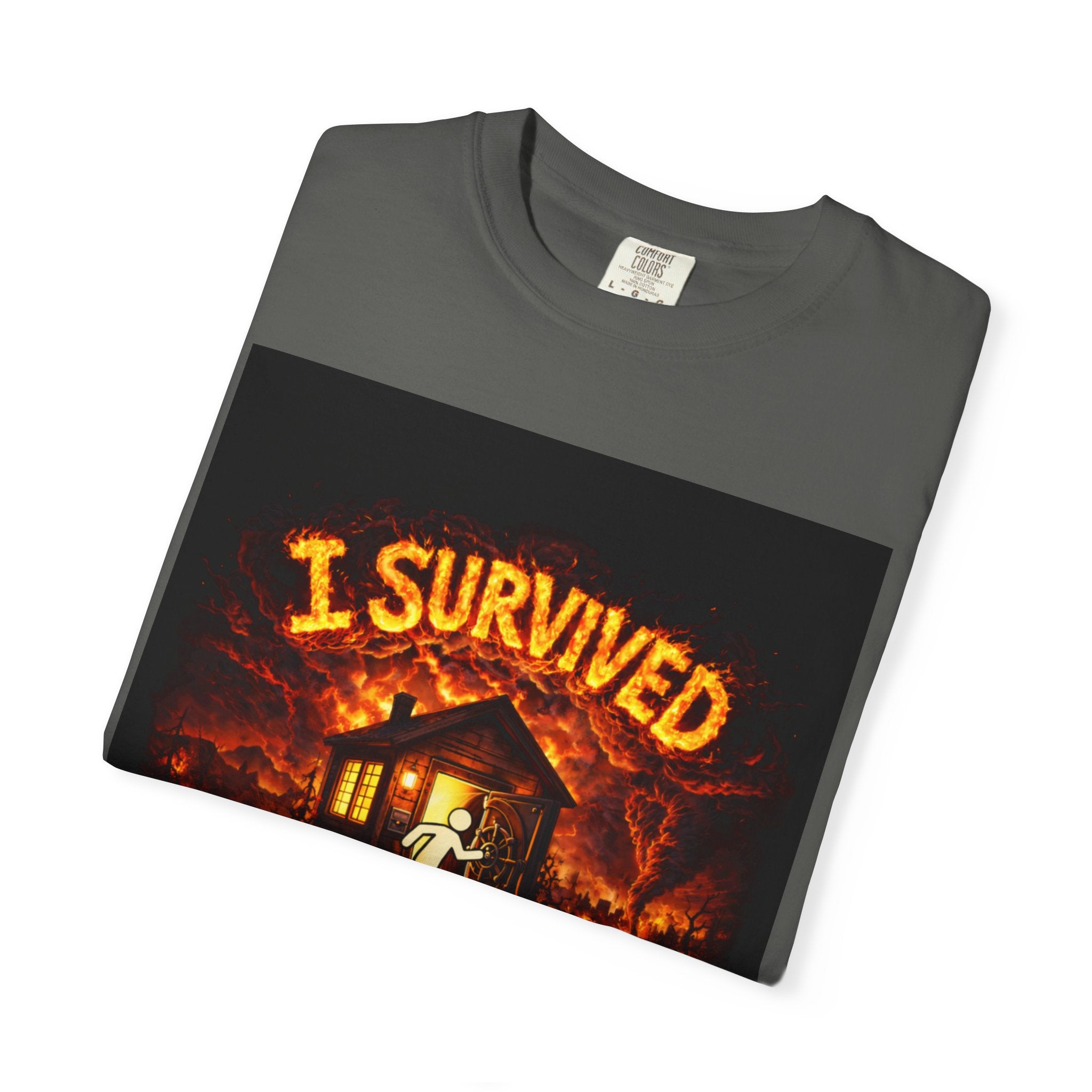I Survived 2020 — S2:E3 "The California Wildfires" | Wildfire Edition Memorial Unisex Garment-Dyed T-shirt