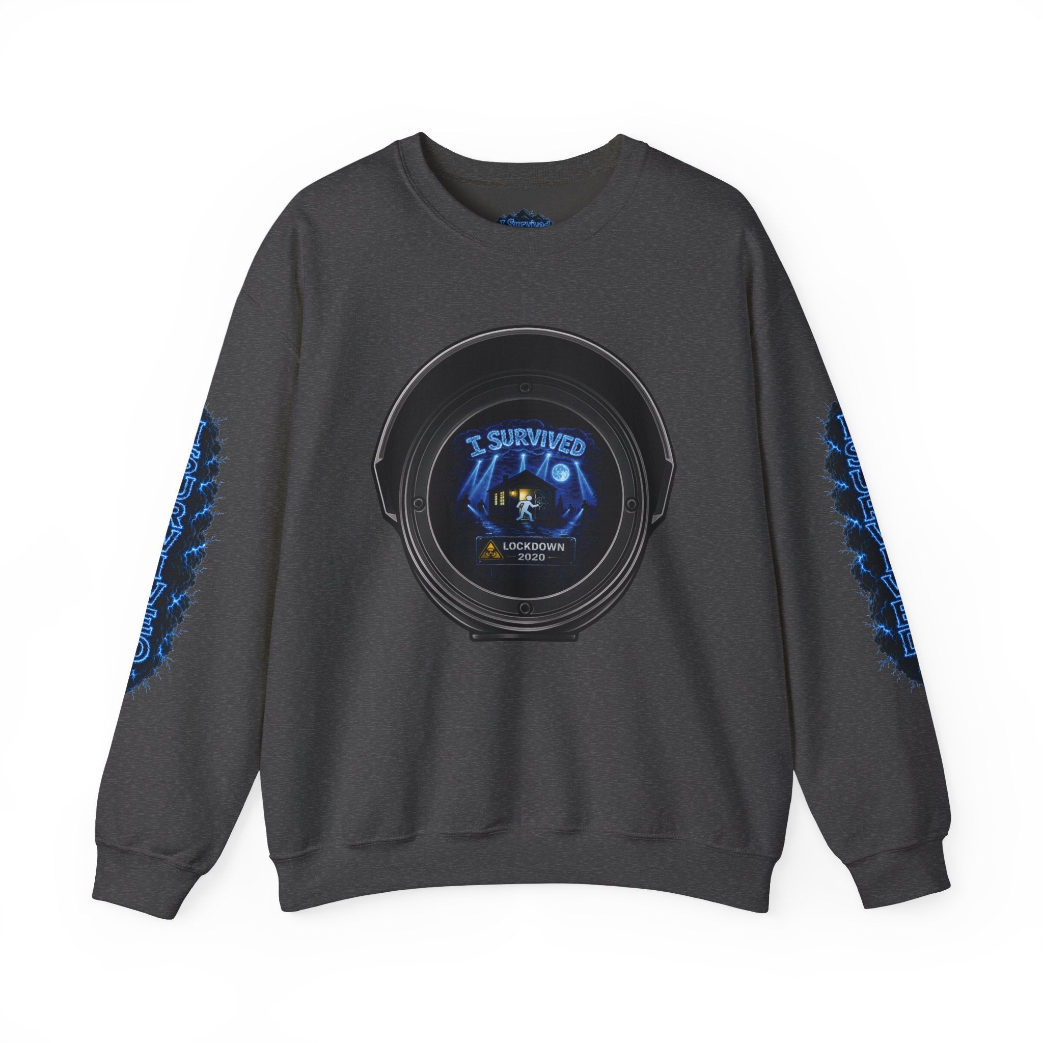 I Survived 2020 — Director's Cut S3:E3 "Remote Schooling" | Lockdown Edition Documentary Unisex Heavy Blend™ Crewneck Sweatshirt