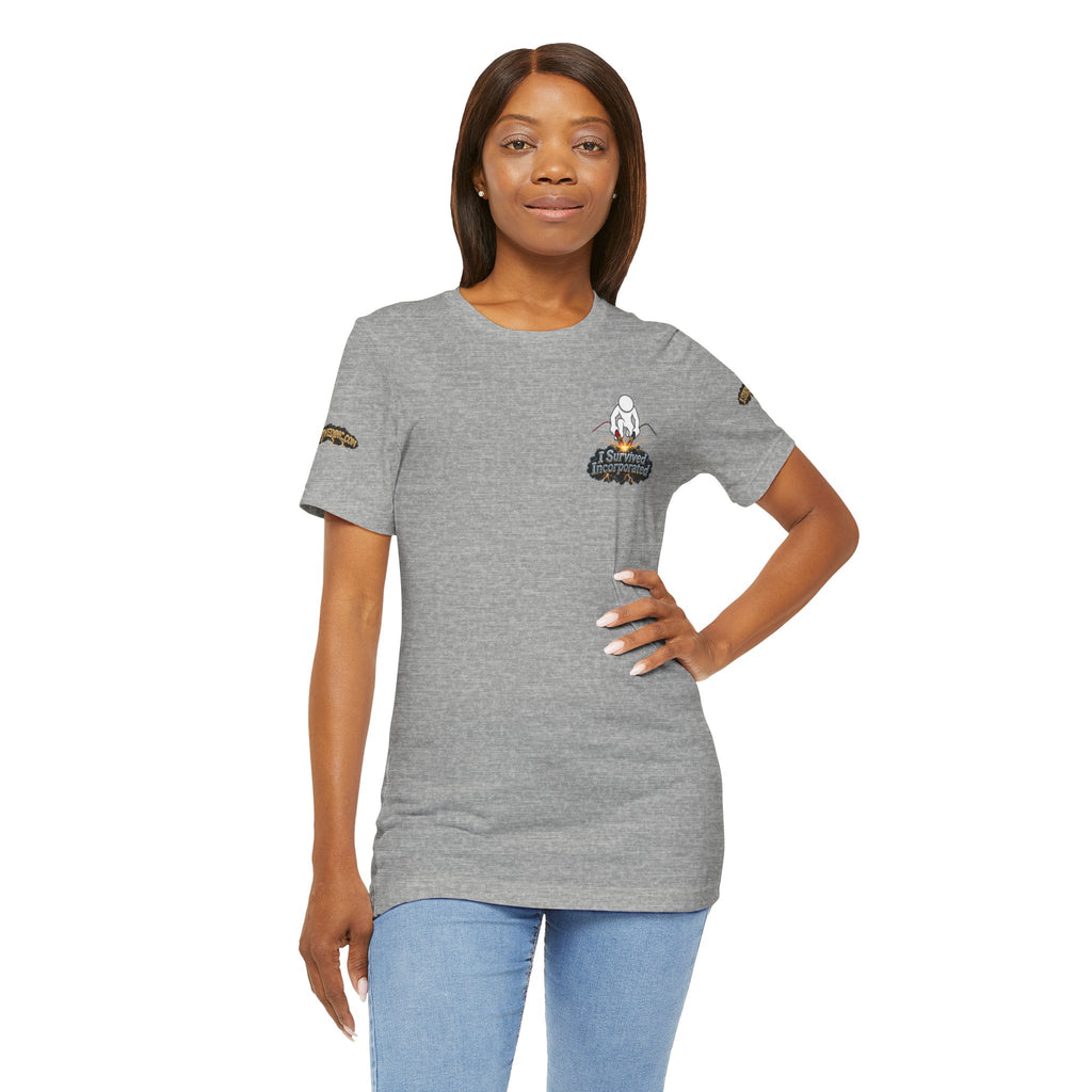 I Survived 2020 — "Please Stand By" Test Pattern Tee Special Edition Summer Premier Unisex Jersey Short Sleeve Tee