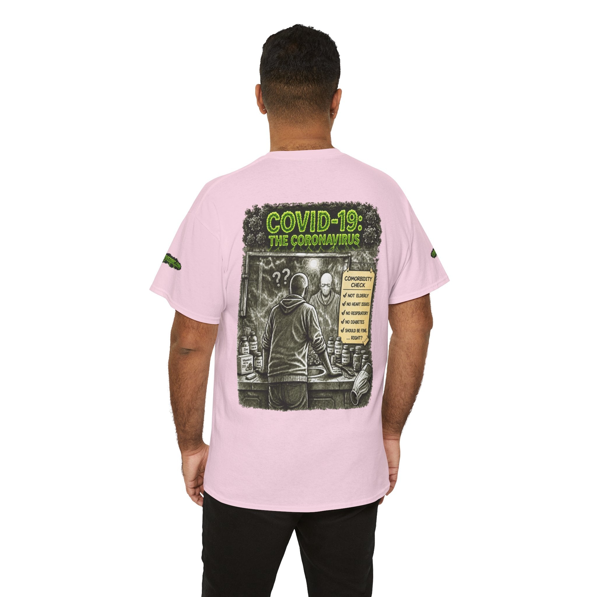 I Survived 2020 — PANDEMIC S1:E1: Special Edition "COVID-19: The Coronavirus" Unisex Heavy Cotton Tee